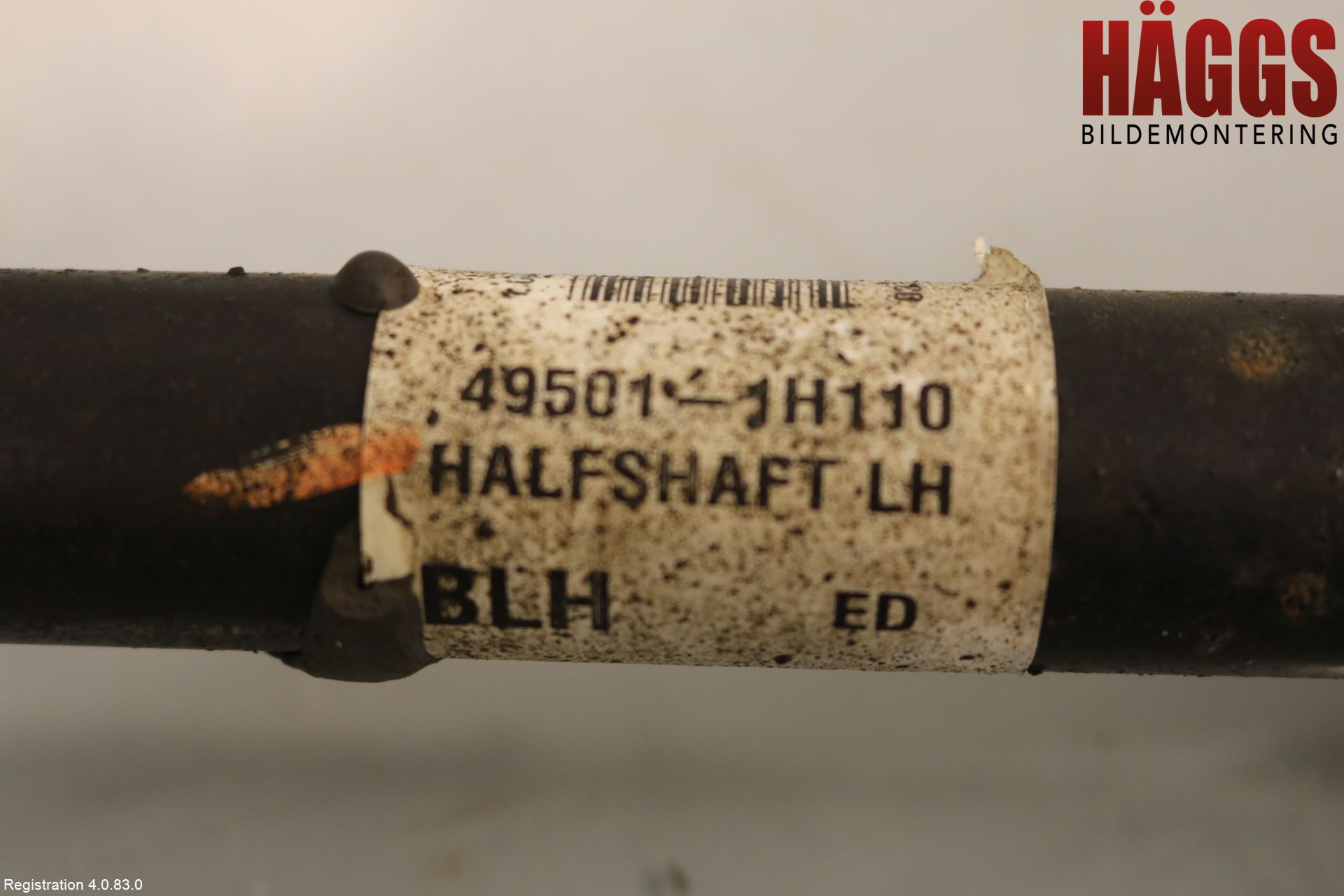Kia CEED 06-12 Drivaxel Fram Vänster