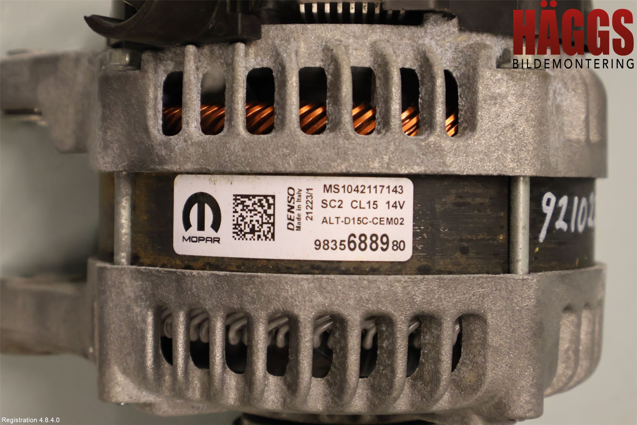 Citroen C4/E-C4 C4X/E-C4X III 21- Generator