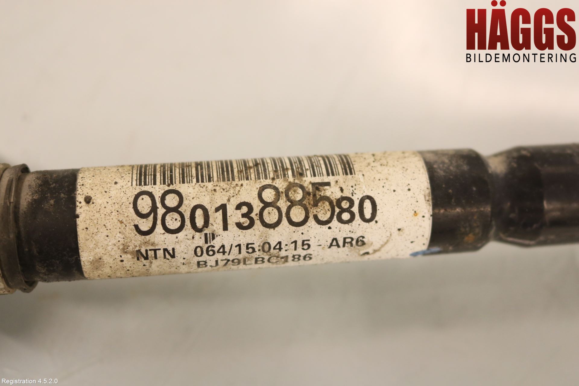 Citroen C3 10-17 Drivaxel Fram Vänster