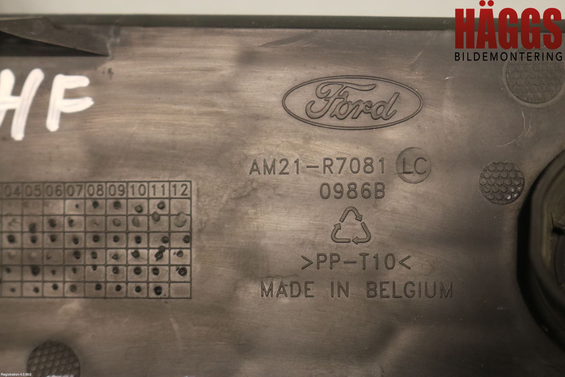 Ford S-MAX 06-15 Stötfångarlist Fram