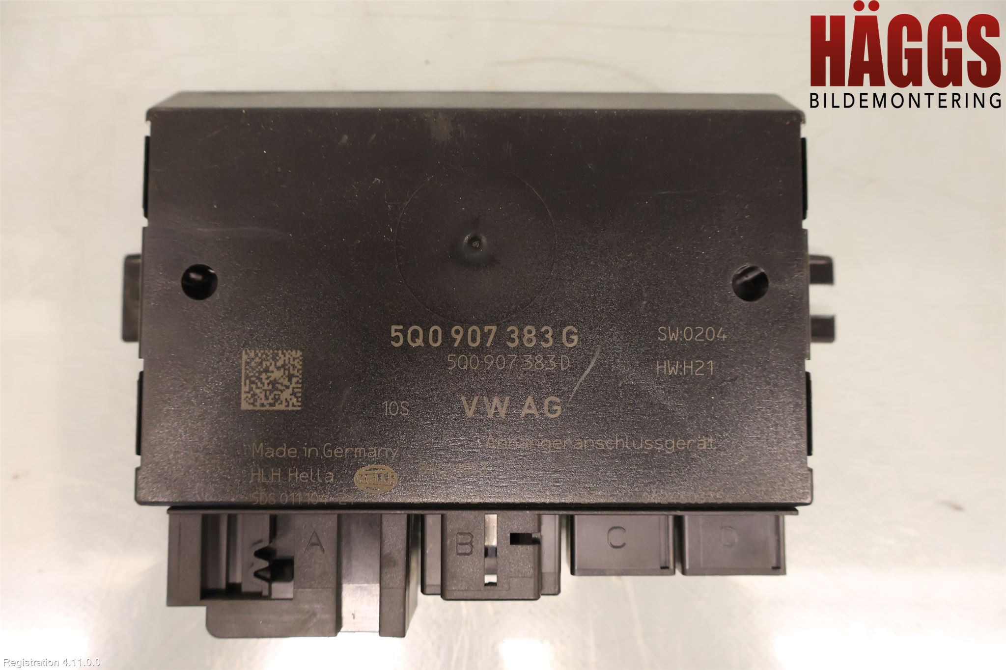 Volkswagen VW PASSAT 15-19 Styrenhet Dragkrok