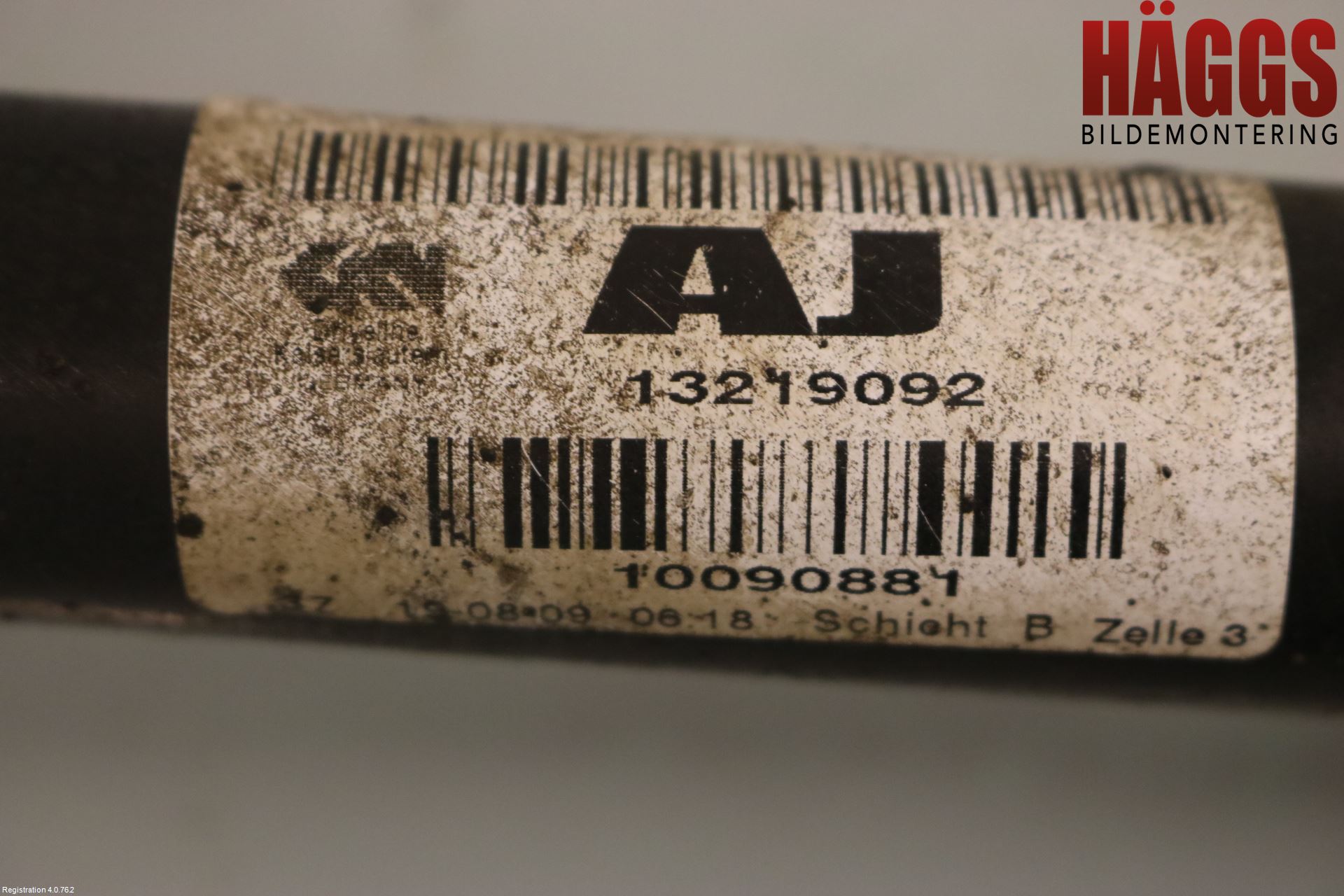 Opel INSIGNIA 09-16 Drivaxel Fram Vänster