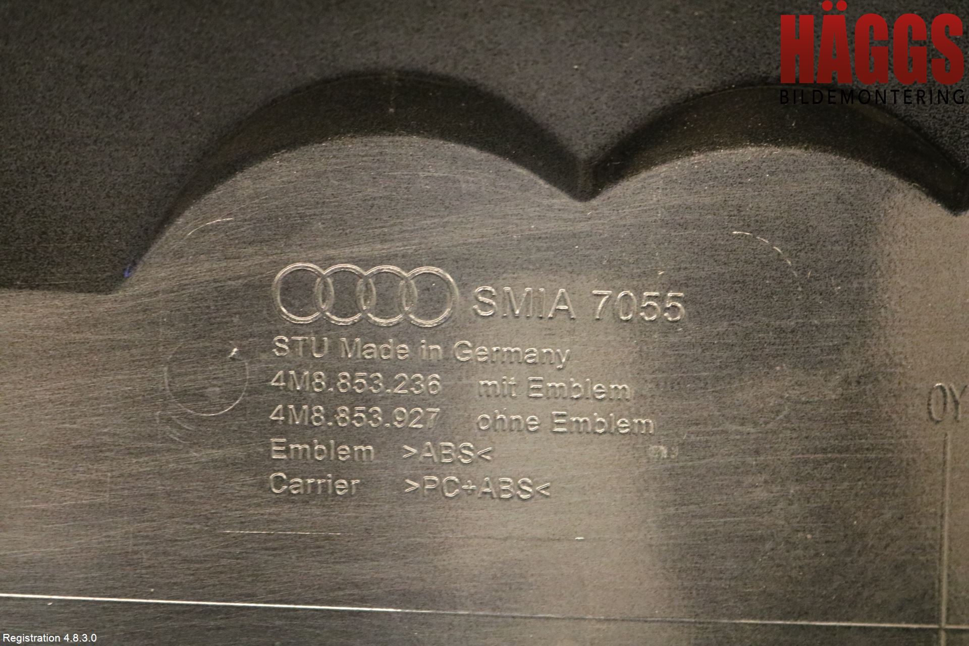 Audi Q8/SQ8 4M 19- Reflexramp-Dekorramp