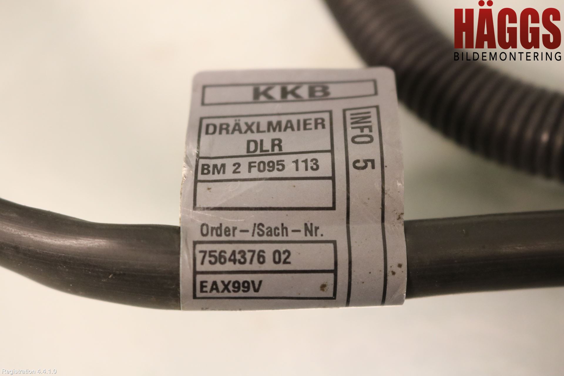 BMW 5 E60/61 Sed/Tou 02-10 Kabelhärva