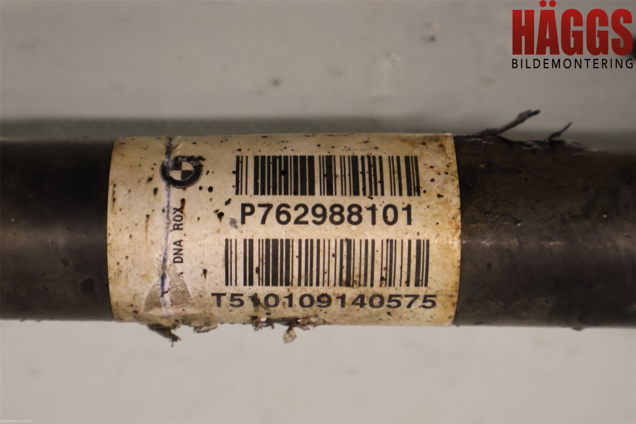 BMW X5 F15 13-18 Drivaxel Fram Vänster
