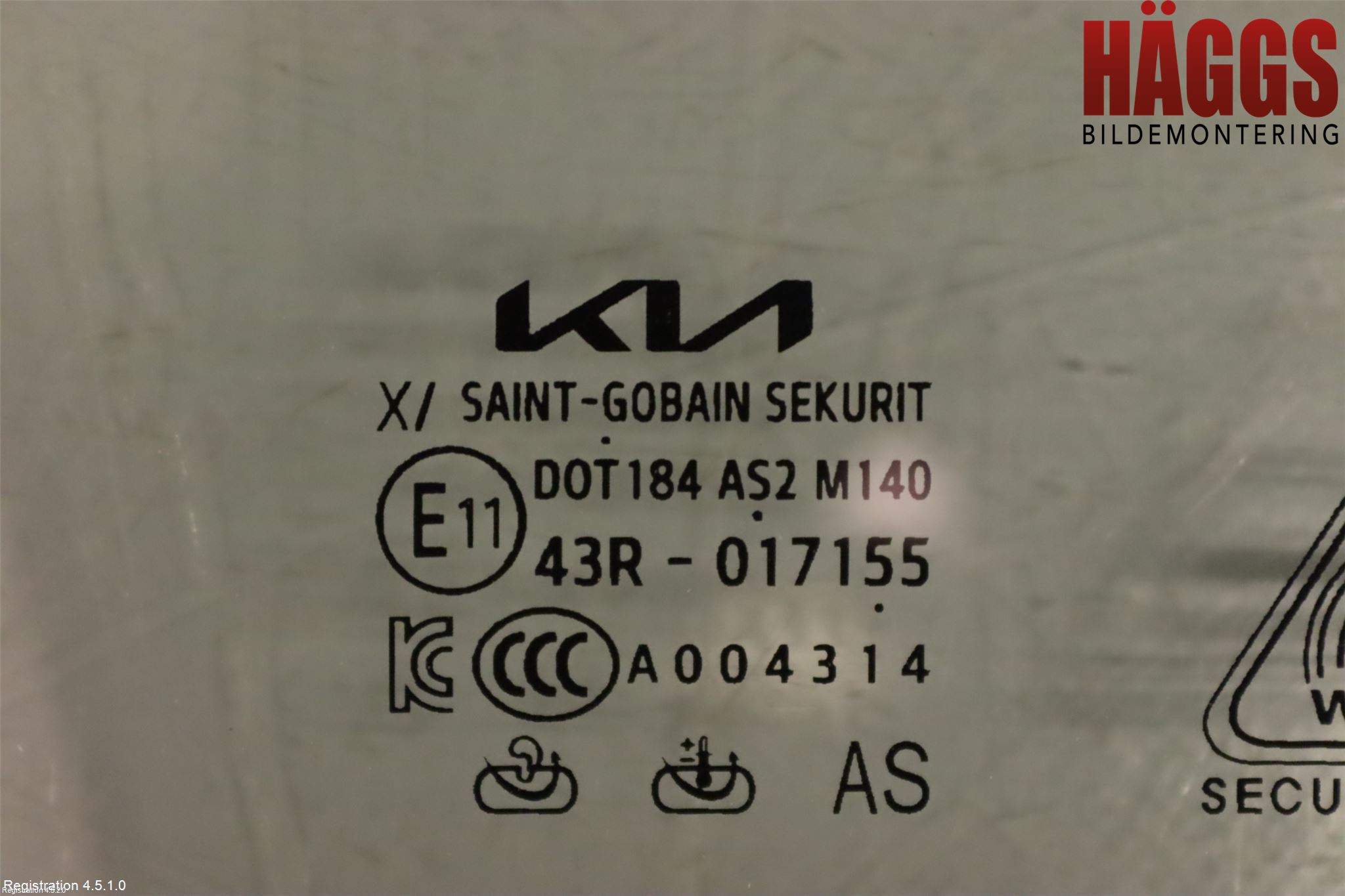 Kia EV9 24- Dörruta Fram Höger