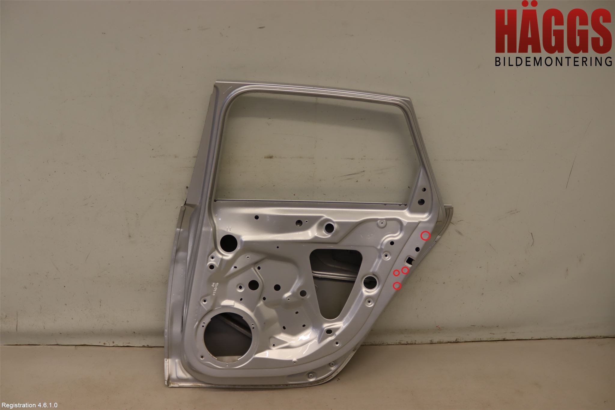Audi A4/S4 08-11 Dörr Bak Höger