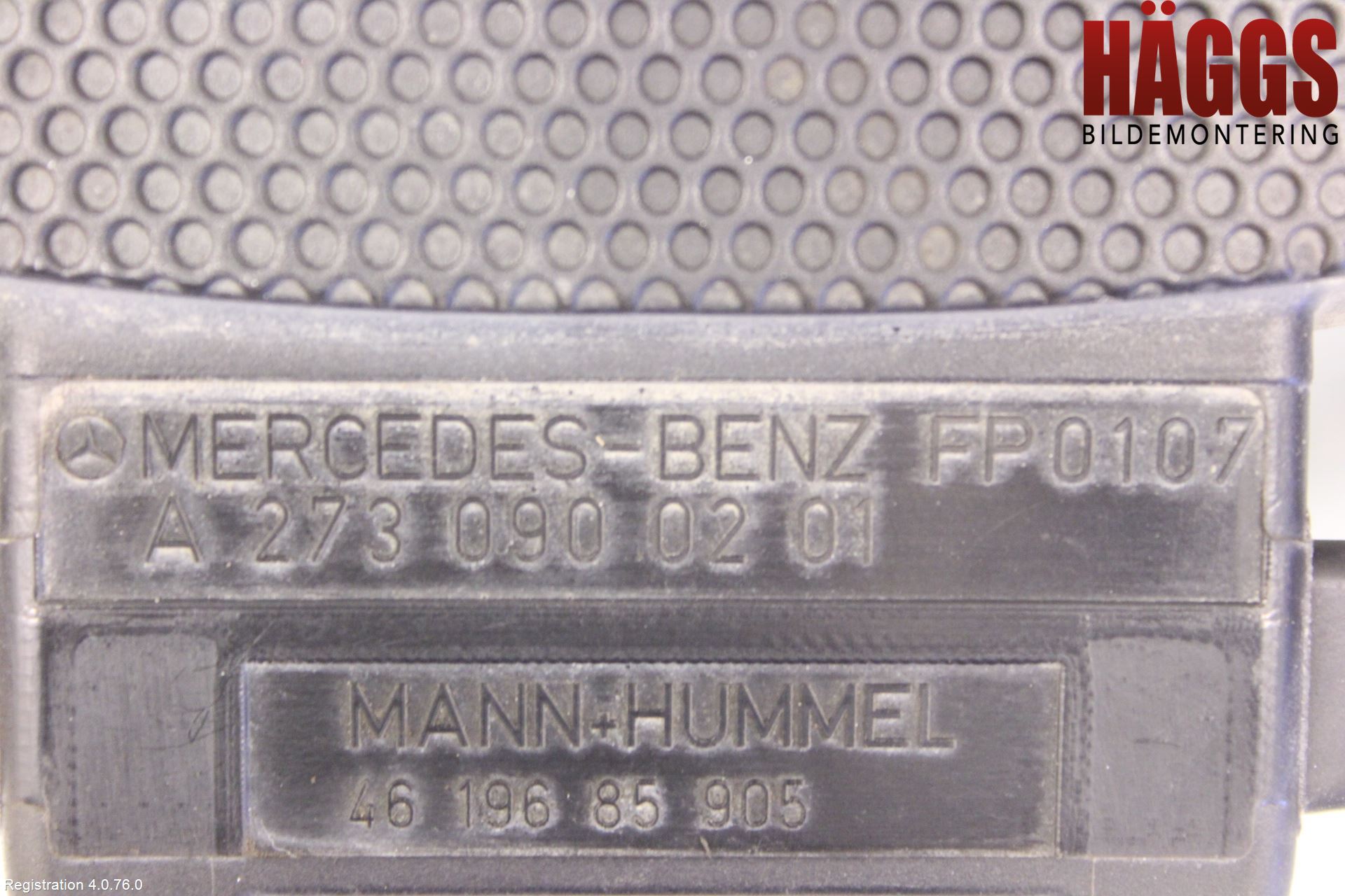 Mercedes-Benz MB E-KLASS (W211) 02-09 Luftrenare
