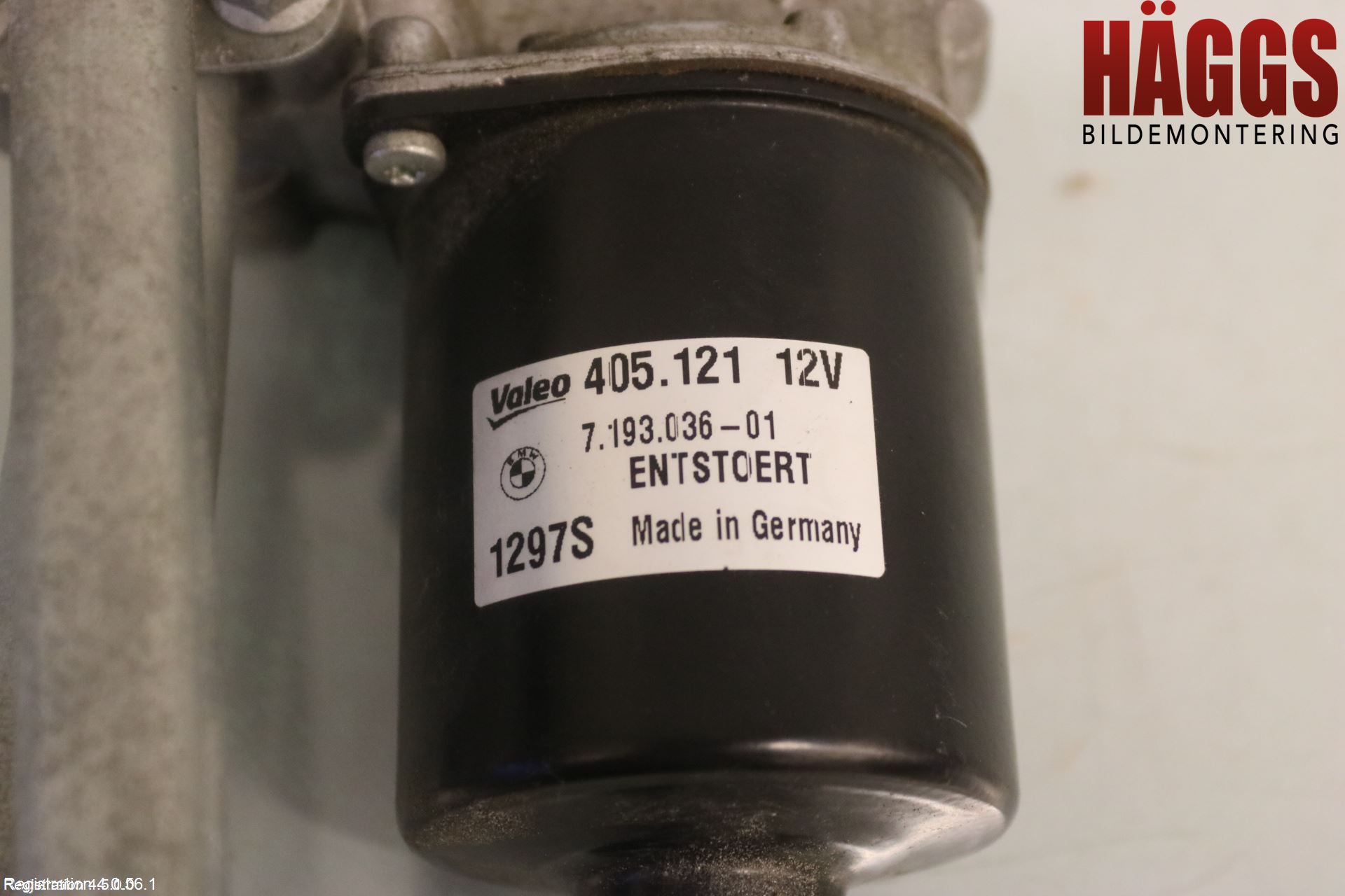 BMW 1 E87/81 5D/3D 03-11 Torkarmotor Vindruta