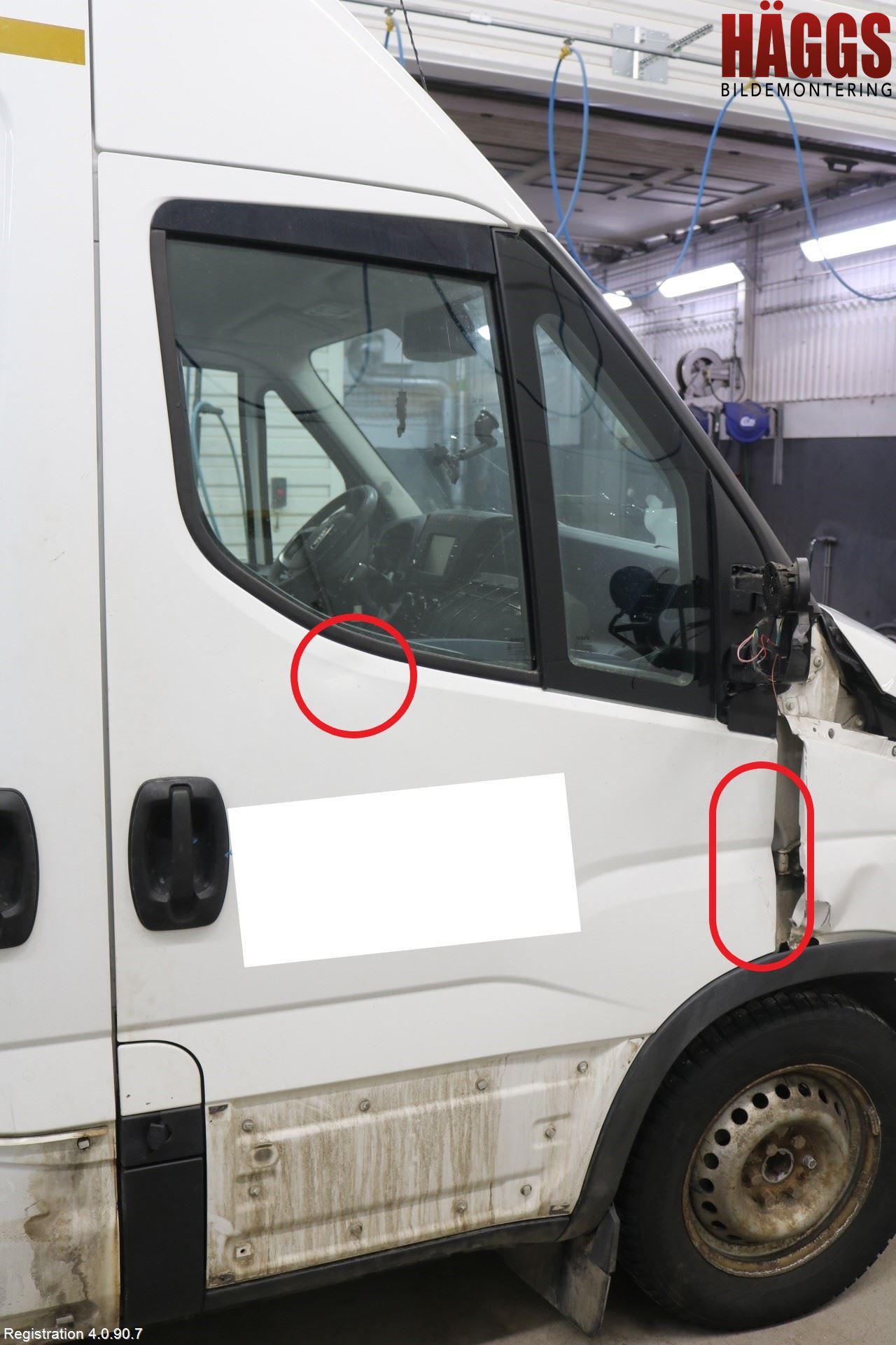 Iveco DAILY 14->> Dörr Fram Höger