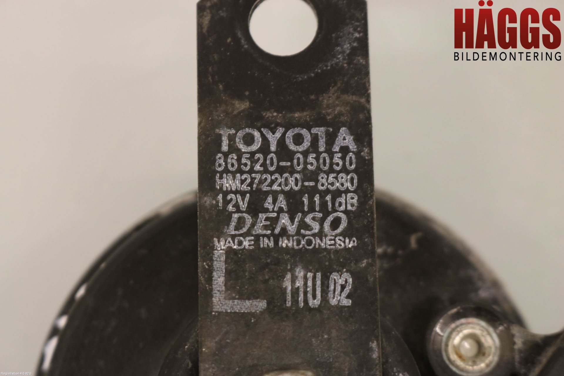 Toyota AVENSIS 16-18 Signalhorn
