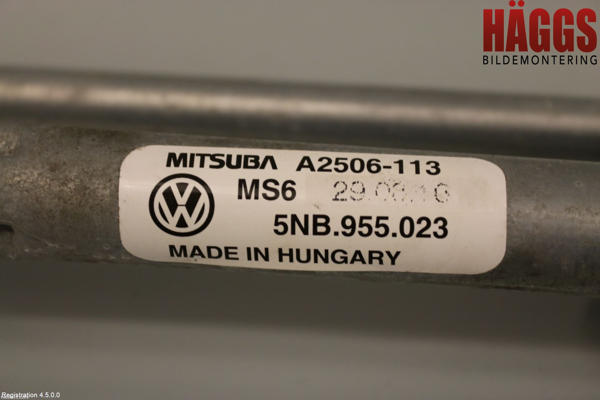 Volkswagen VW TIGUAN 16-24 Torkarmekanism Vindruta
