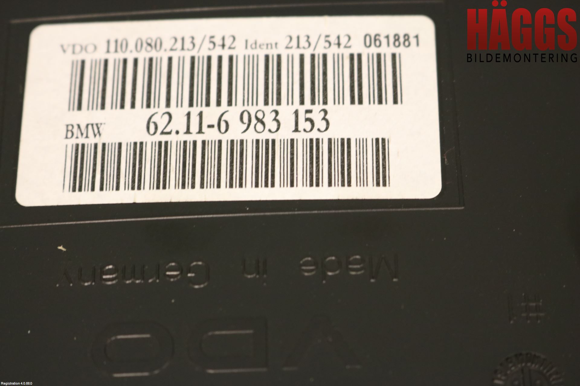 BMW 5 E60/61 Sed/Tou 02-10 Instrument Komb