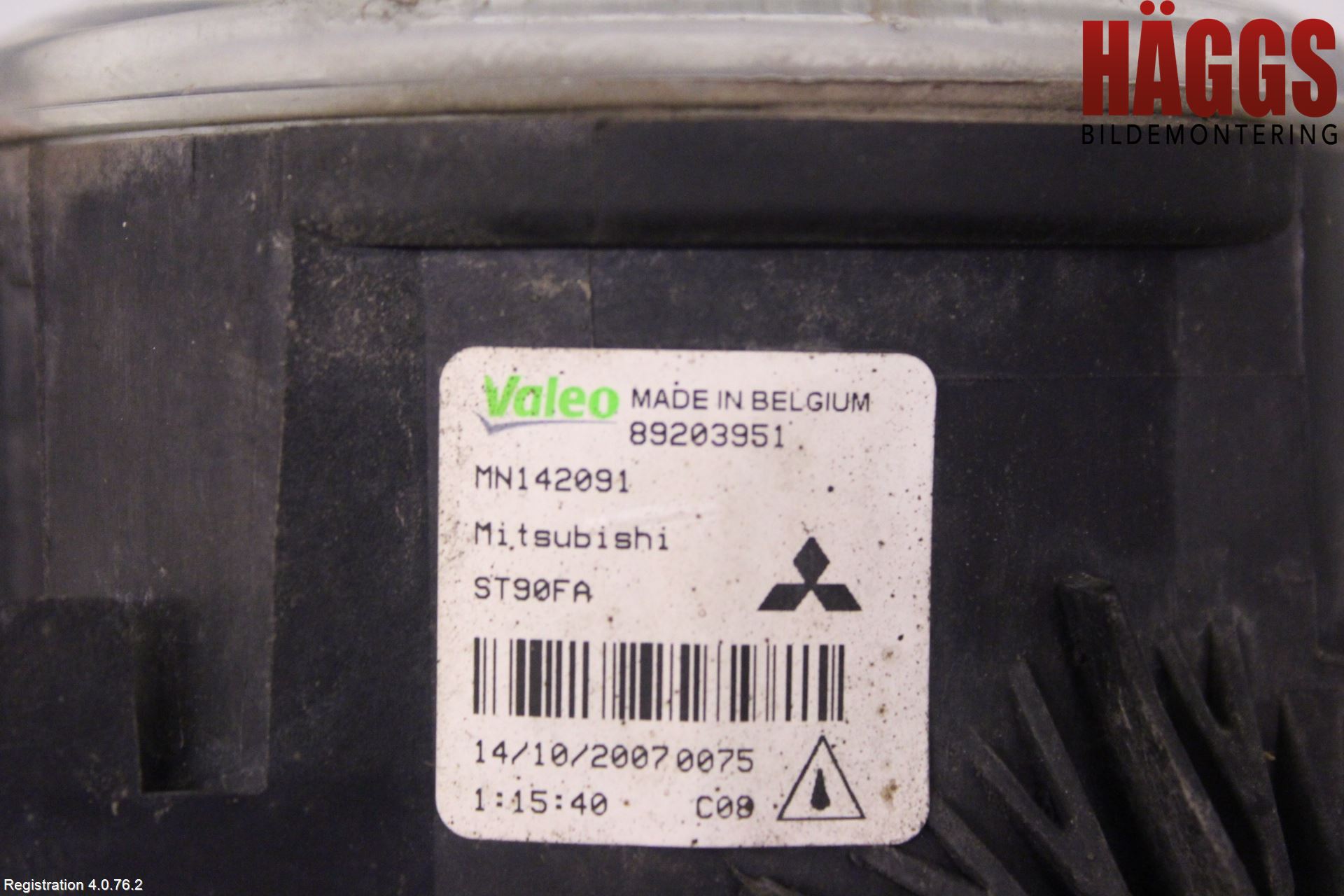 Peugeot 4007 Dimljus-Varselljus Fram