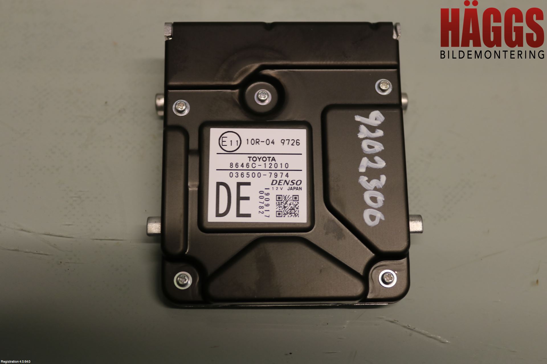 Toyota COROLLA 19- Sensor Aktivt Kollisionsskydd