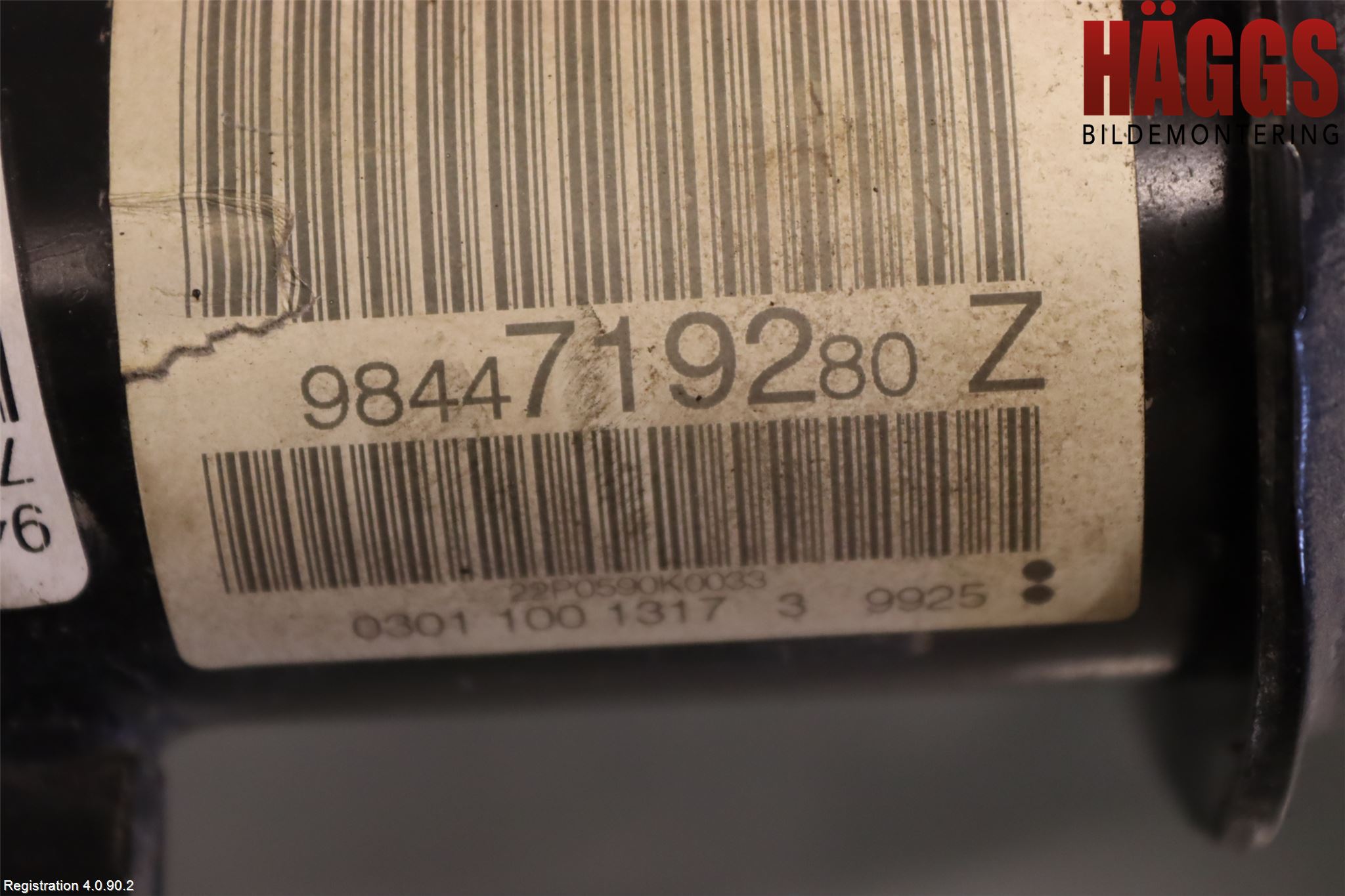 Citroen C5 X CROSSOVER 22- Fjäderben Fram Höger