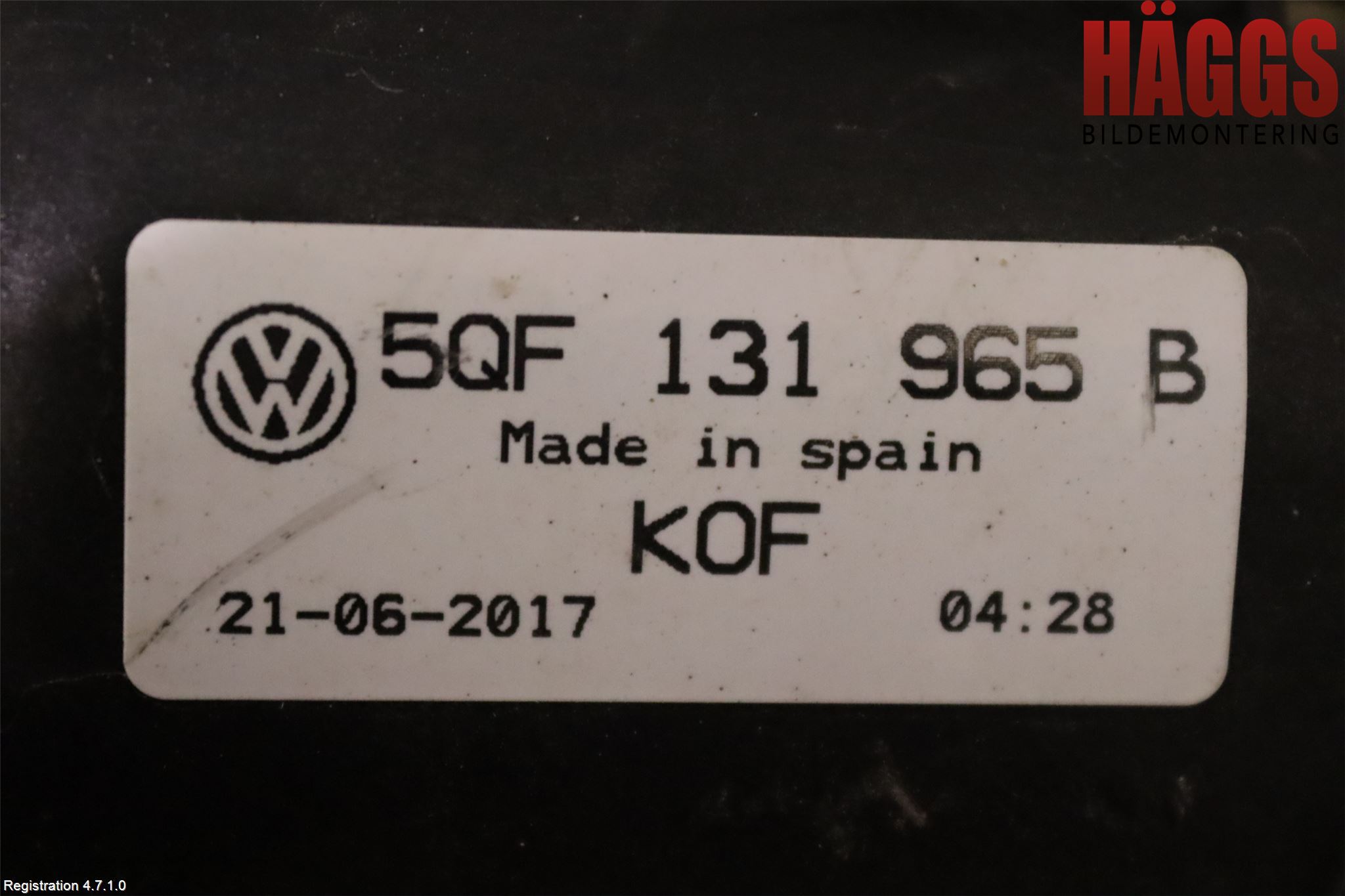 Volkswagen VW TIGUAN 16-24 Adblue Tank