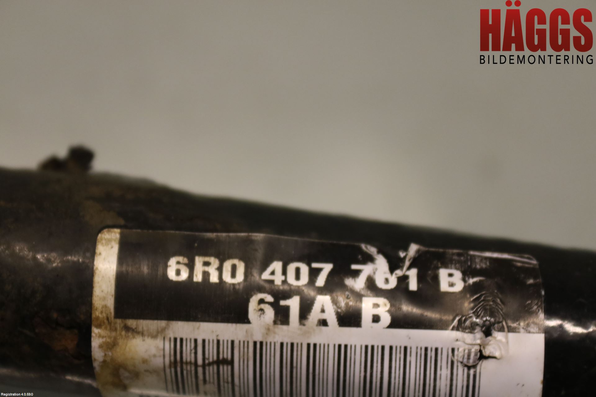 Volkswagen VW POLO 10-17 Drivaxel Fram Vänster