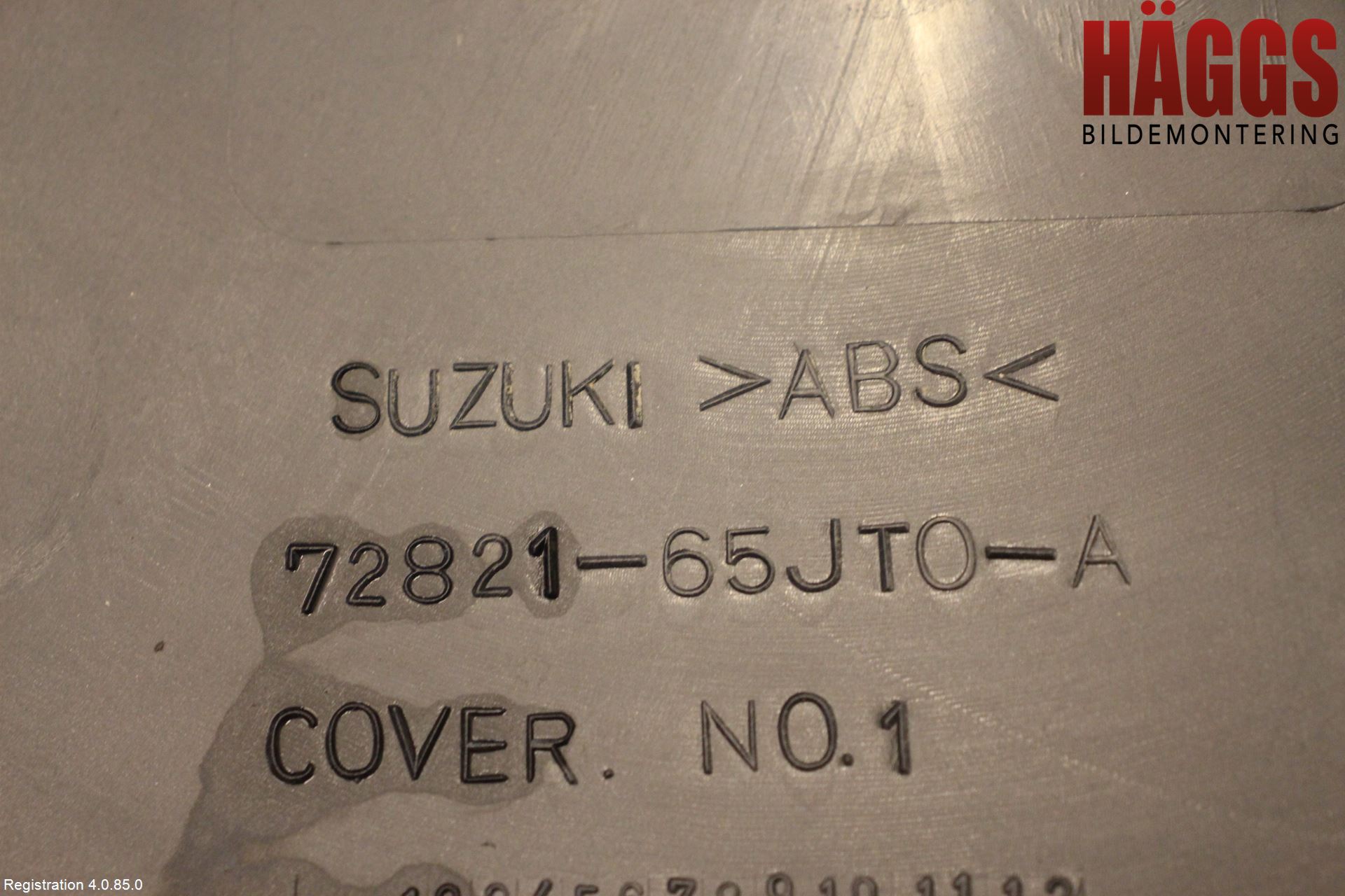 Suzuki GRAND VITARA II 06-14 Reservhjulsskydd
