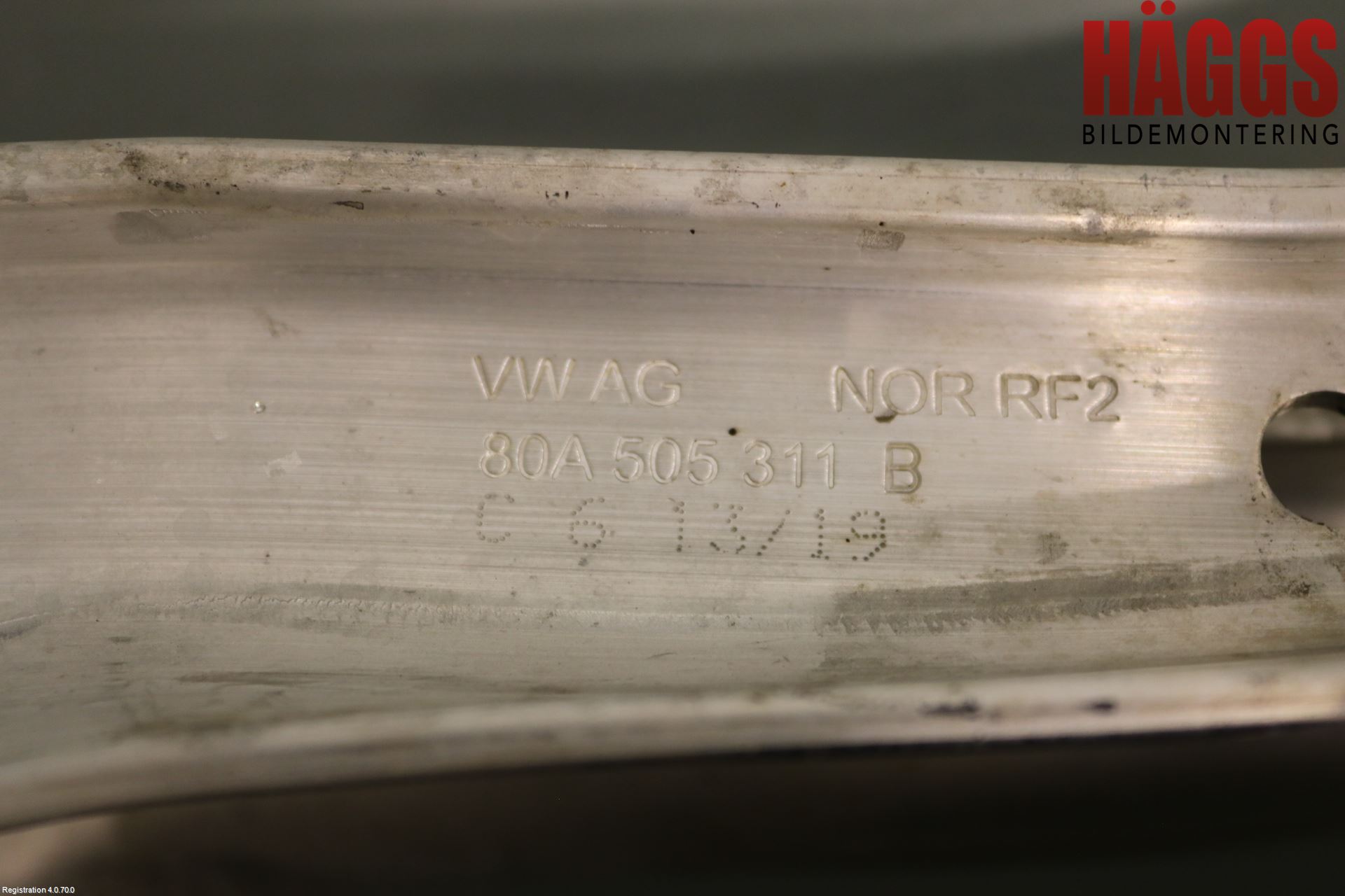 Audi A6 F2/C8 19- Bärarm Bak Höger