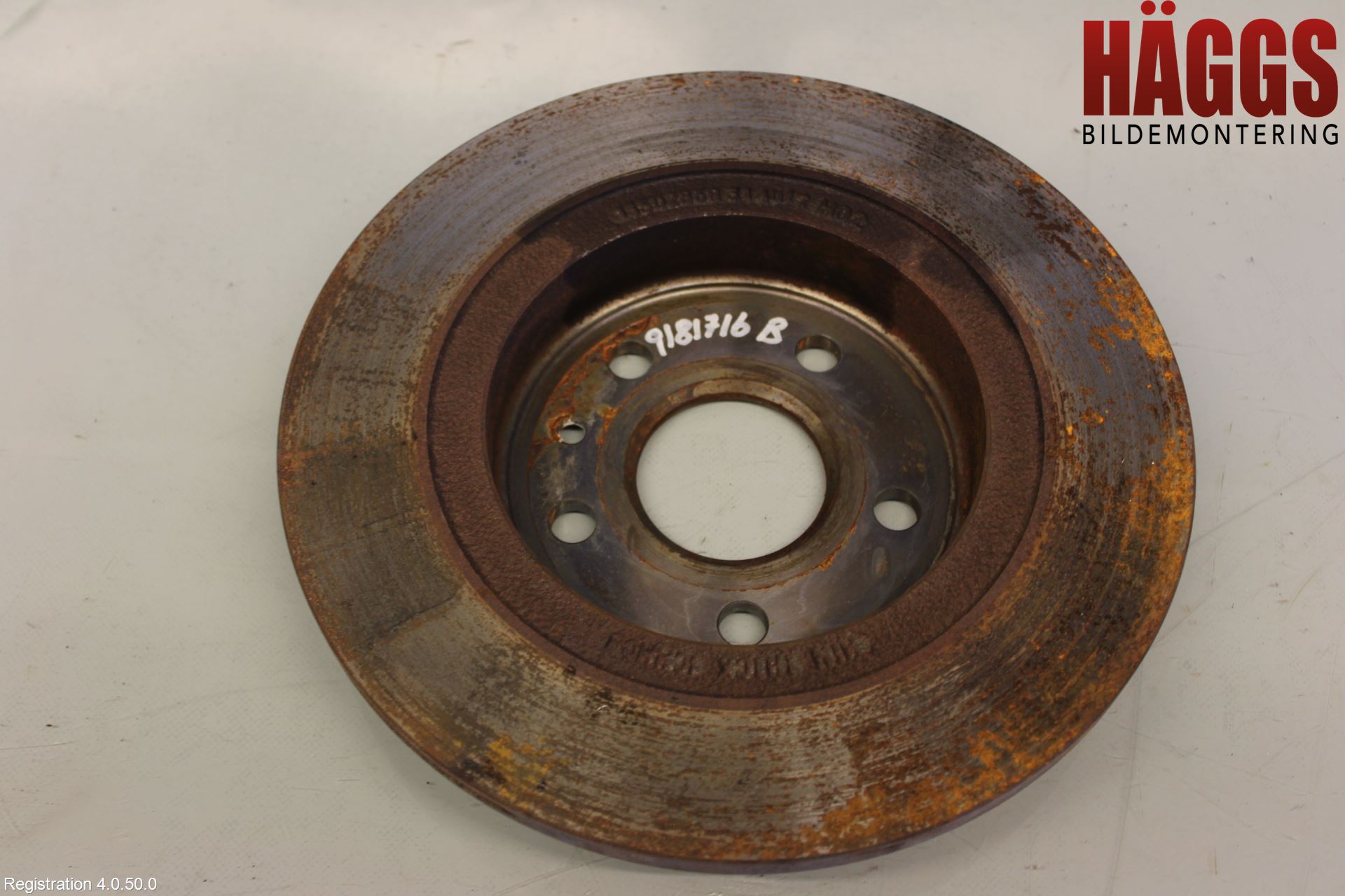 Opel MOKKA 13-20 Bromsskiva Bak