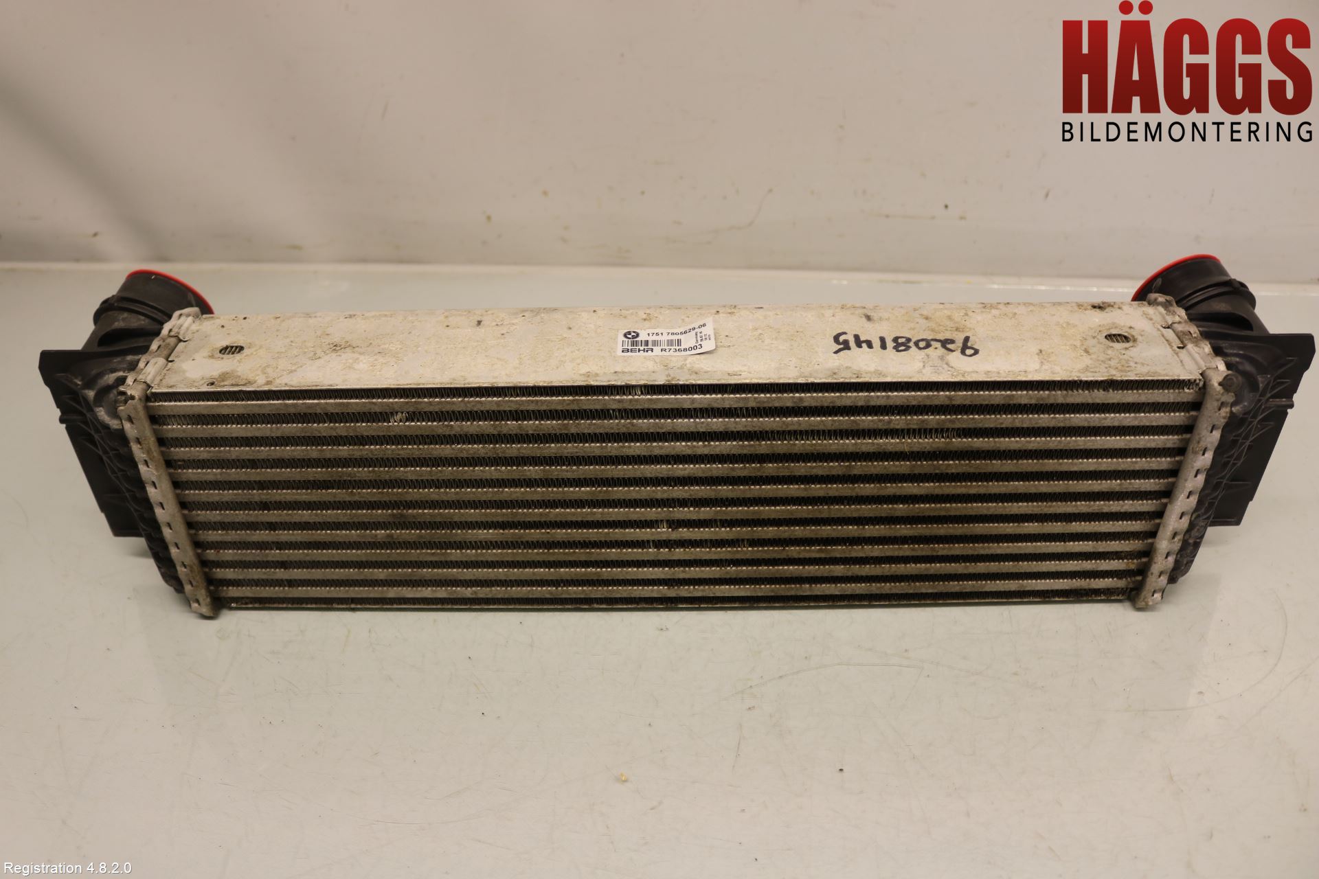 BMW 5 F10/F11/F18 09-17 Laddluft-Intercooler Kyl