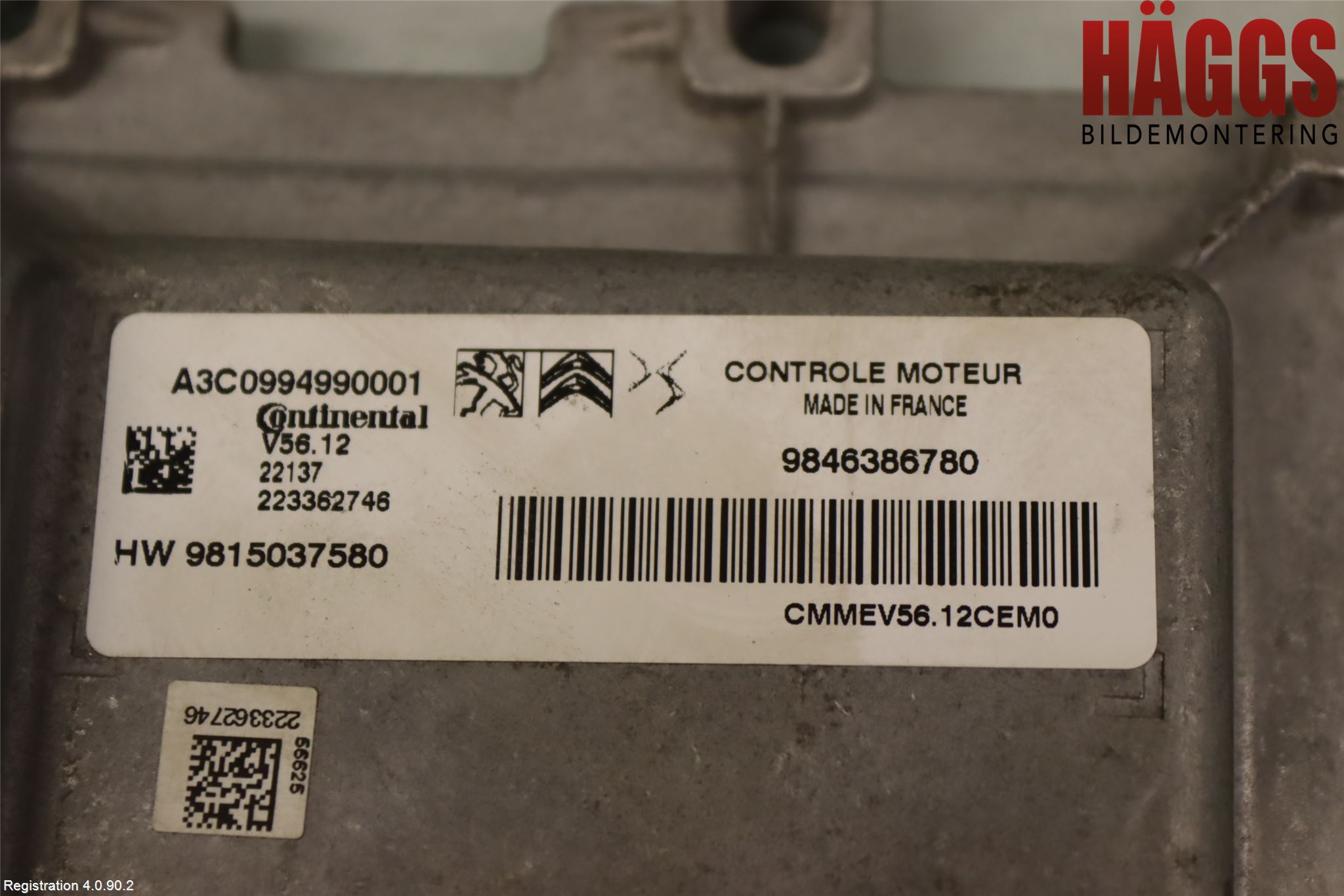 Peugeot 208/E-208 20- Styrenhet Insprut Bensin