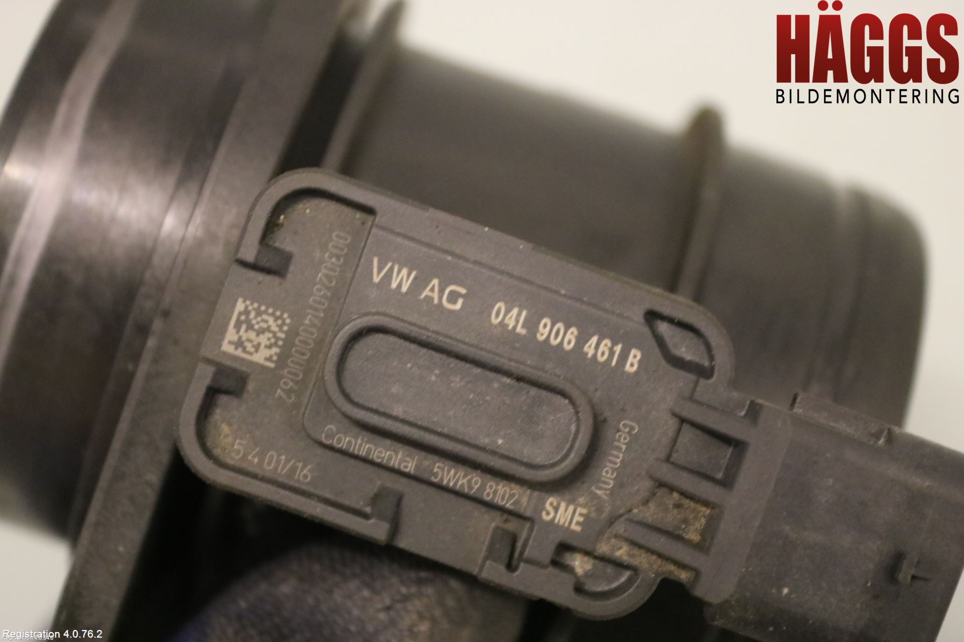 Volkswagen VW GOLF / E-GOLF VII 13-20 Injluftmassamätare
