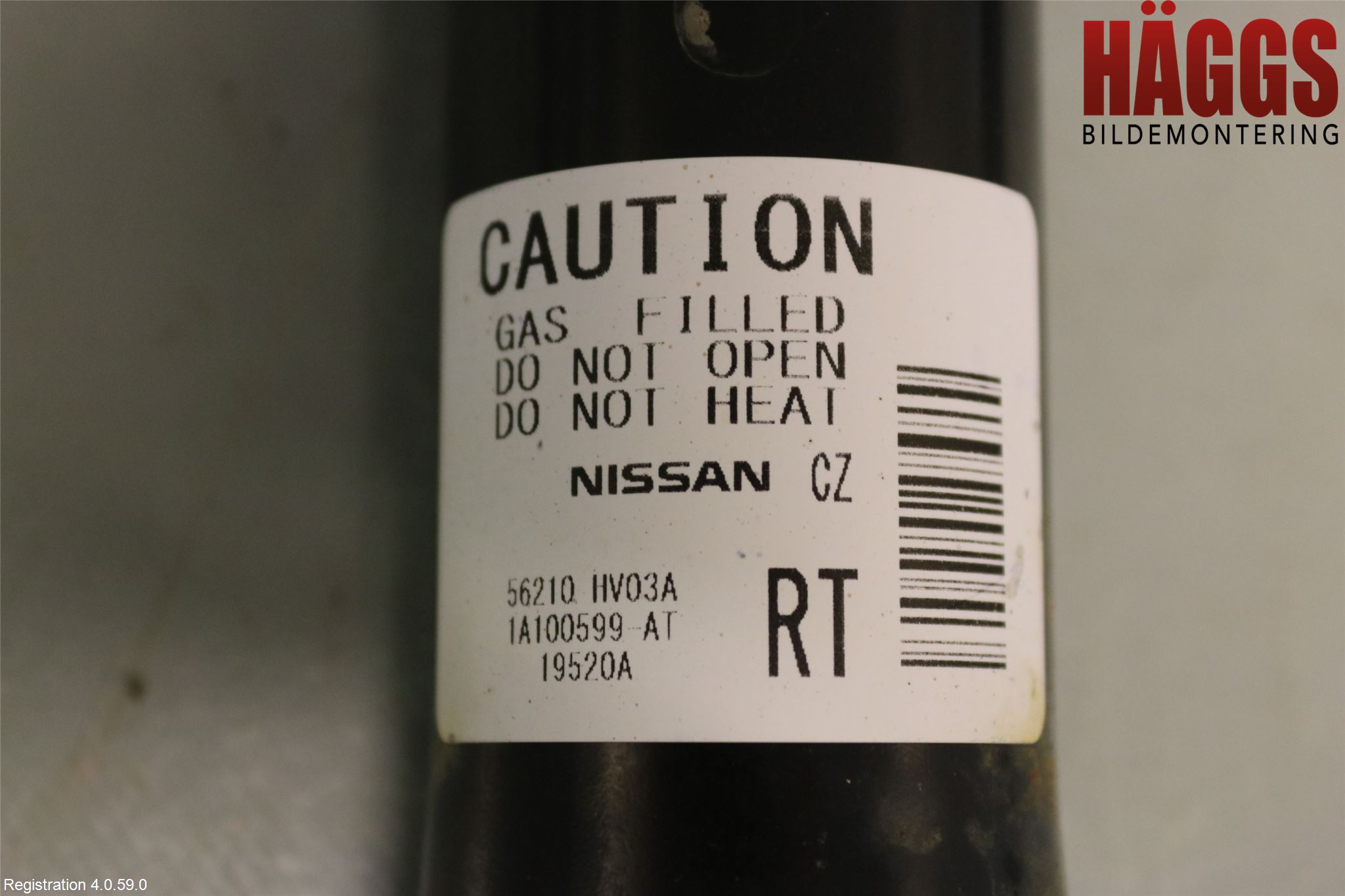 Nissan QASHQAI 17-21 Stötdämpare Bak