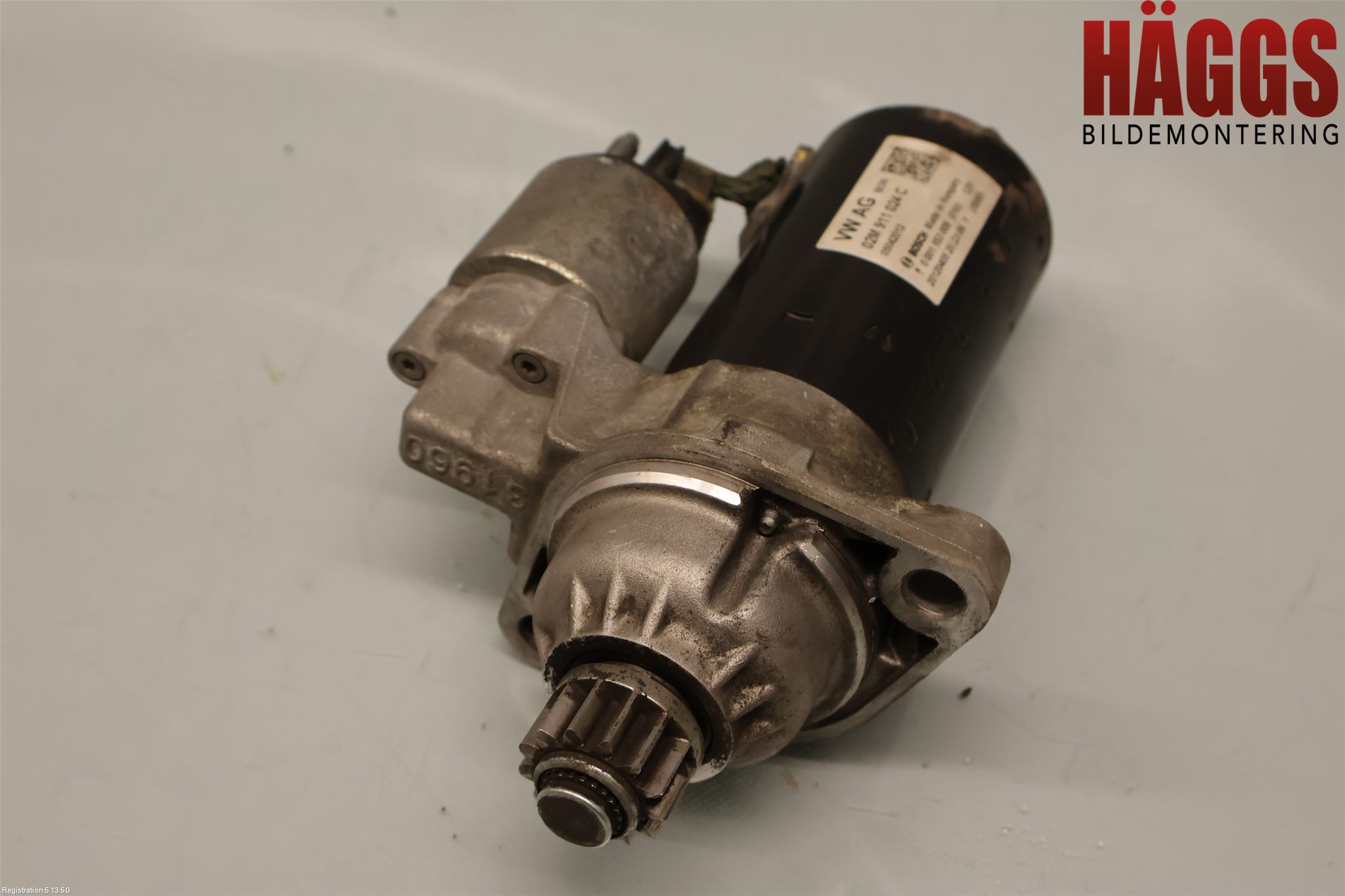 Volkswagen VW GOLF VI 09-13 Startmotor Diesel