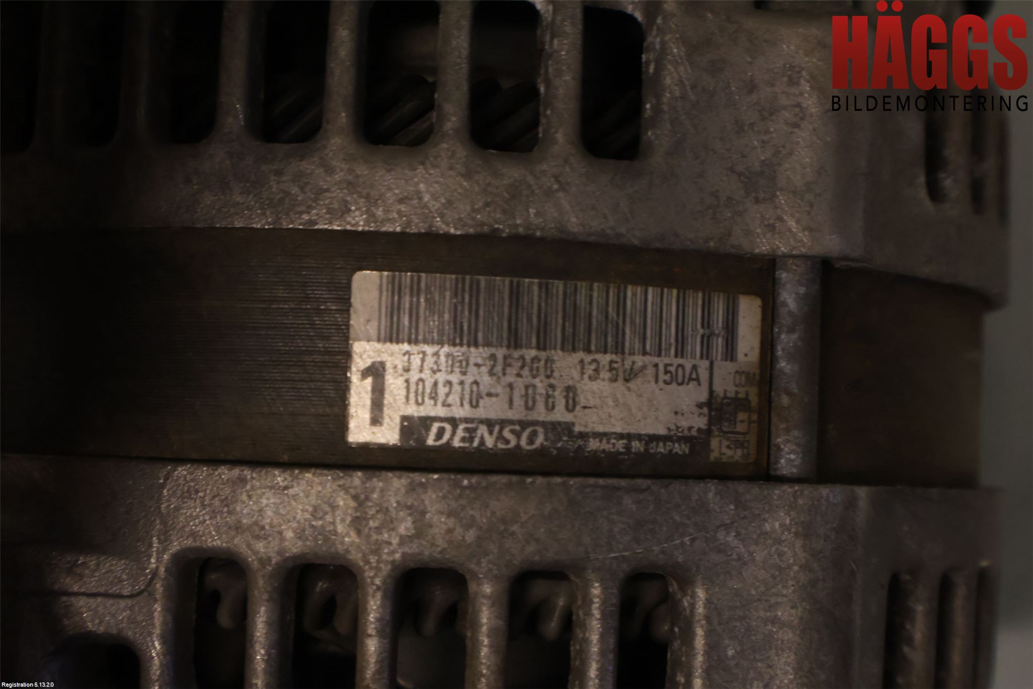 Kia SORENTO 10-14 Generator