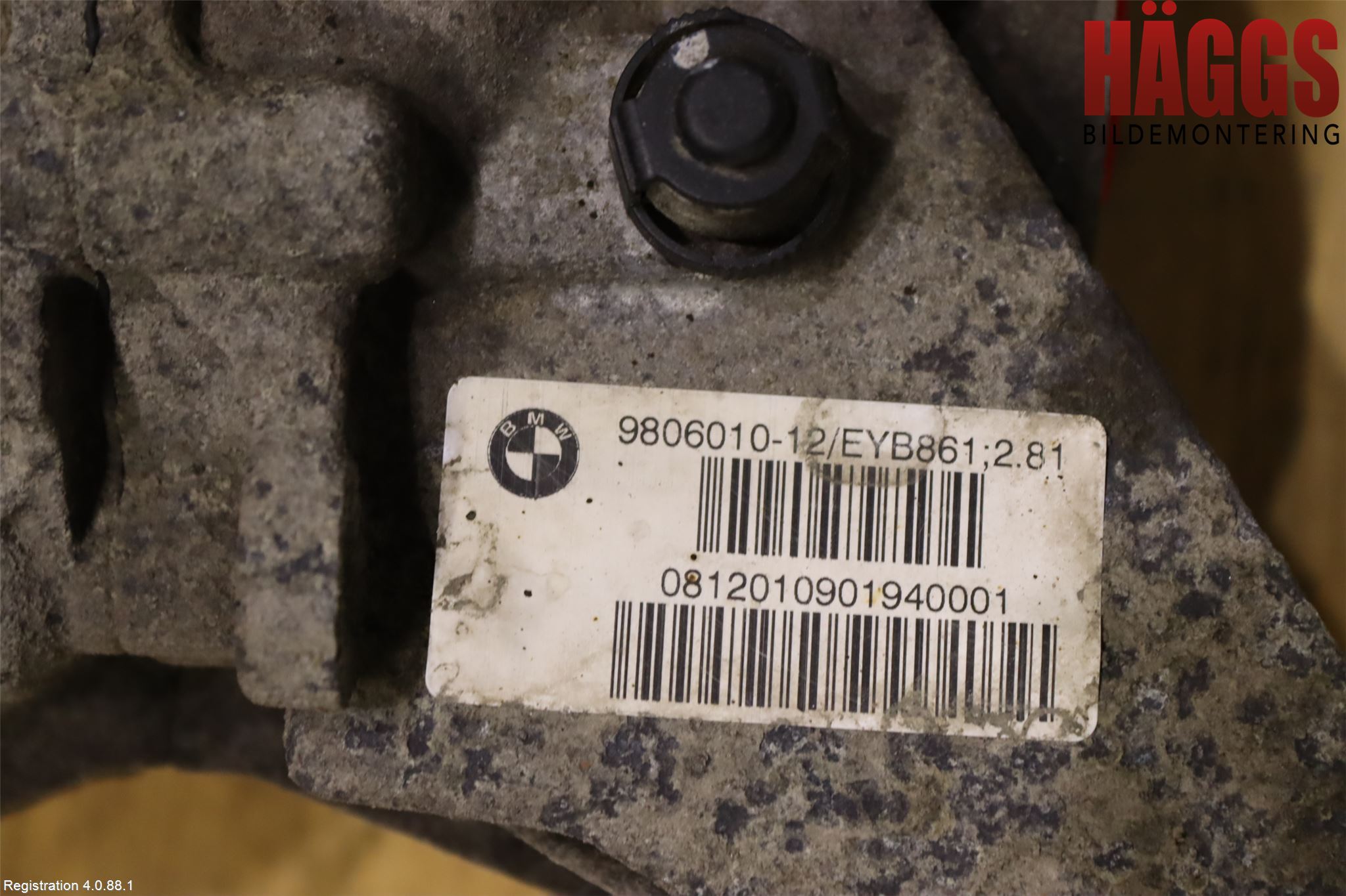 Mini COUNTRYMAN R60 11-16 Bakväxel-Diff