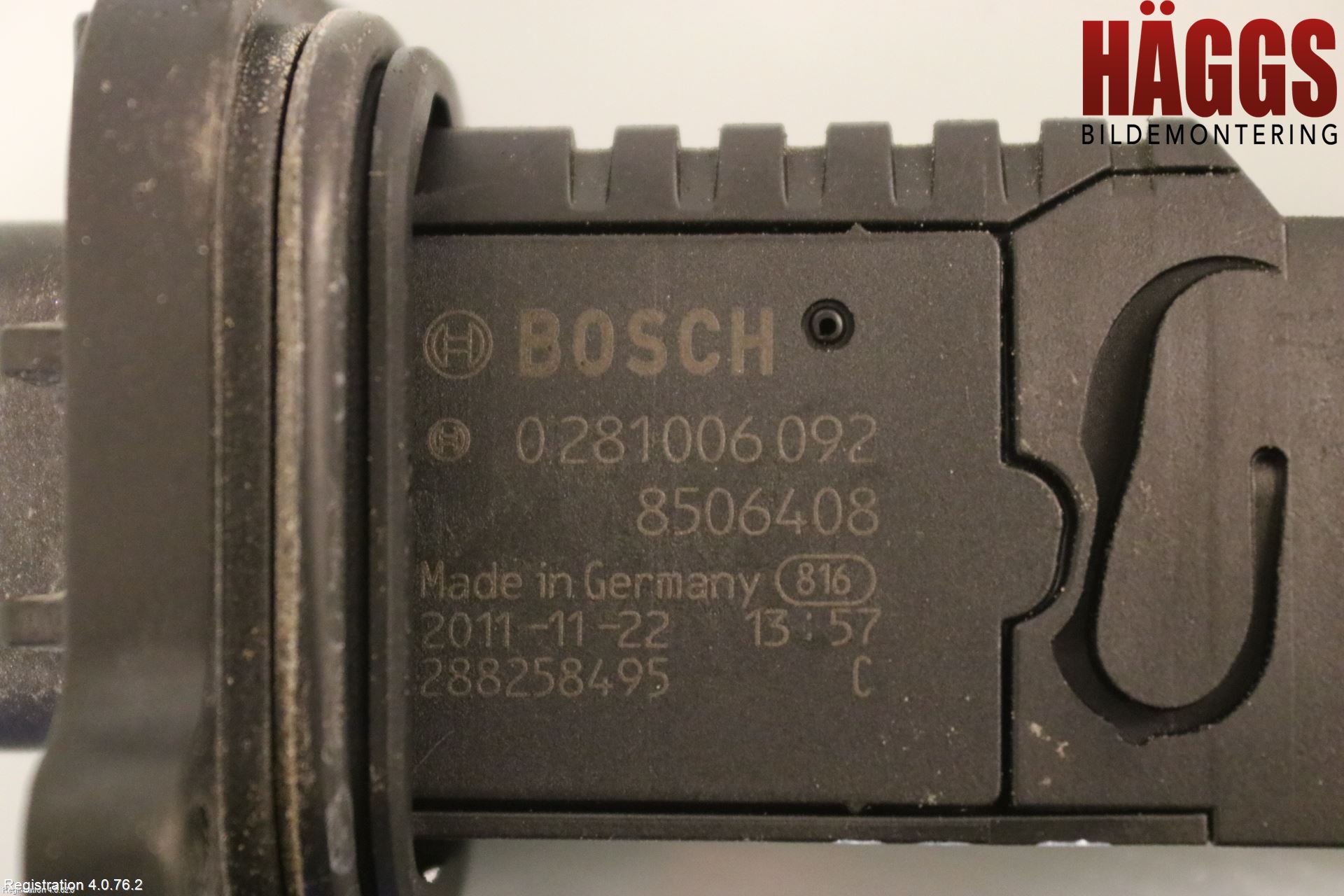 BMW 5 F10/F11/F18 09-17 Injluftmassamätare