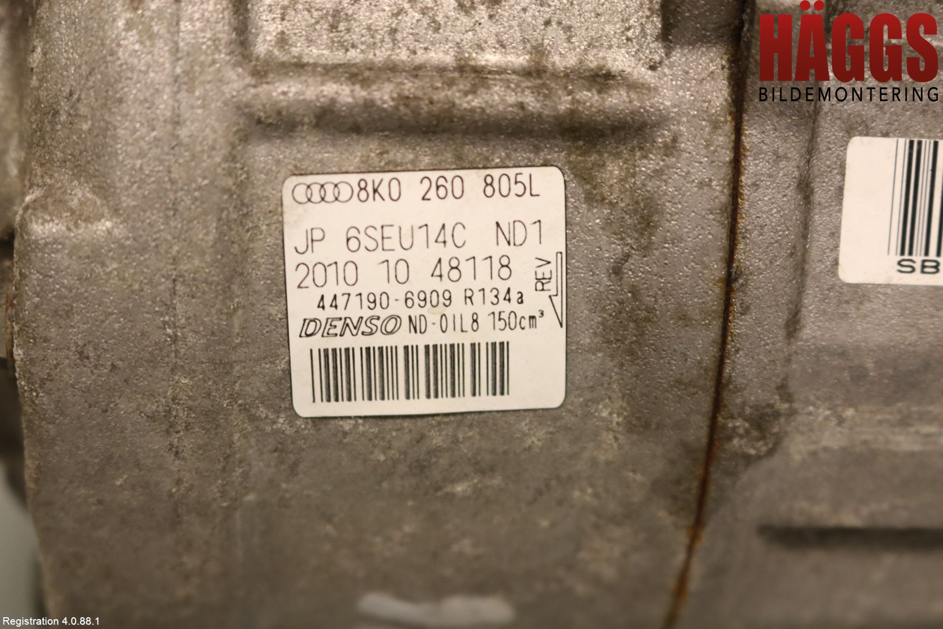 Audi A4/S4 08-11 Ac Kompressor