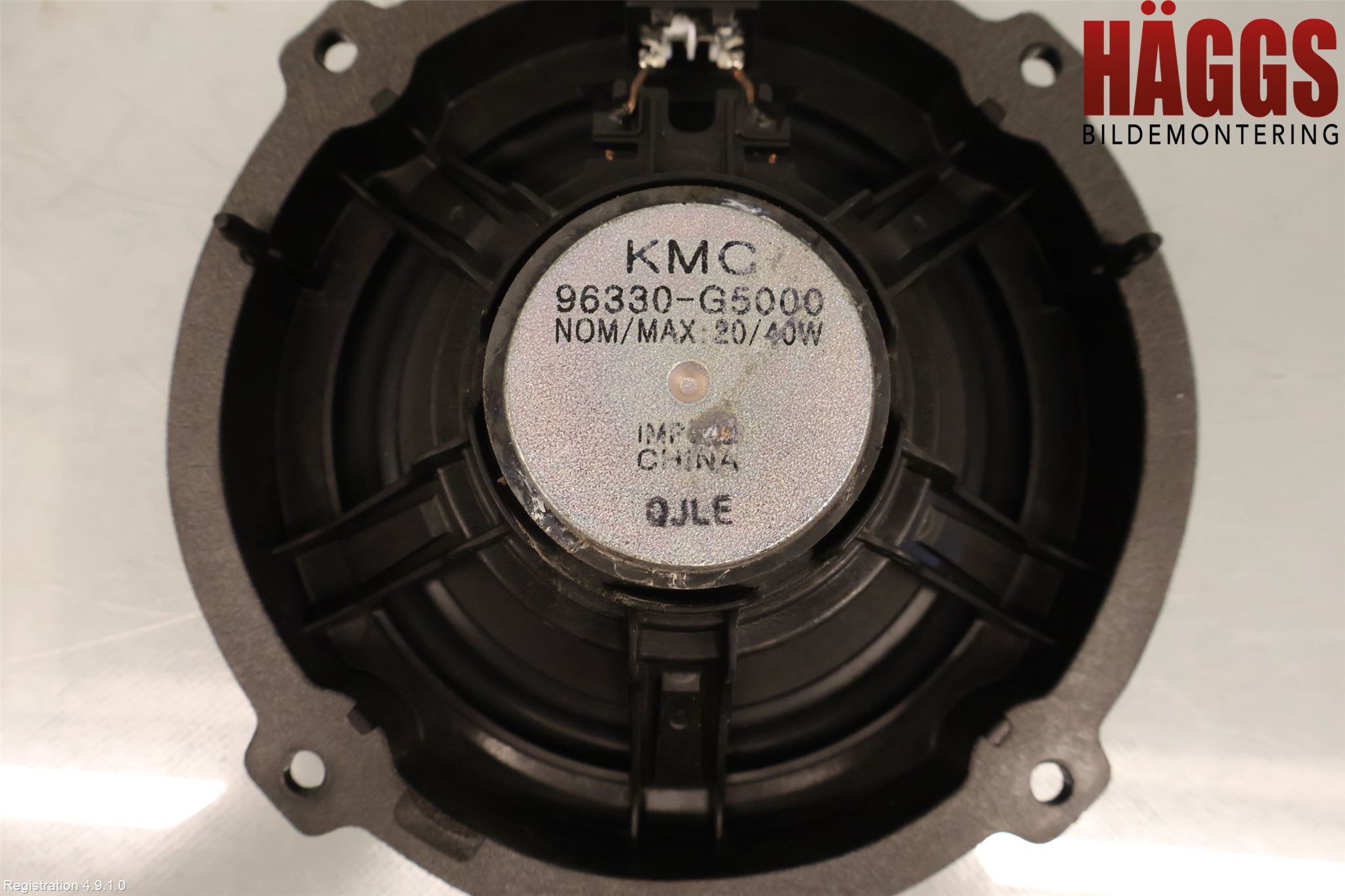 Kia NIRO (DE) 17-22 Högtalare