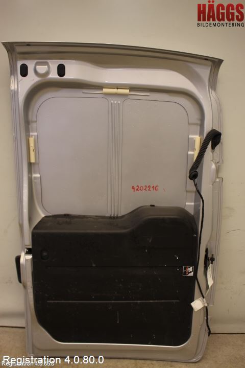 Opel COMBO D 12-18 Dörr Bak Van-Skåp Höger