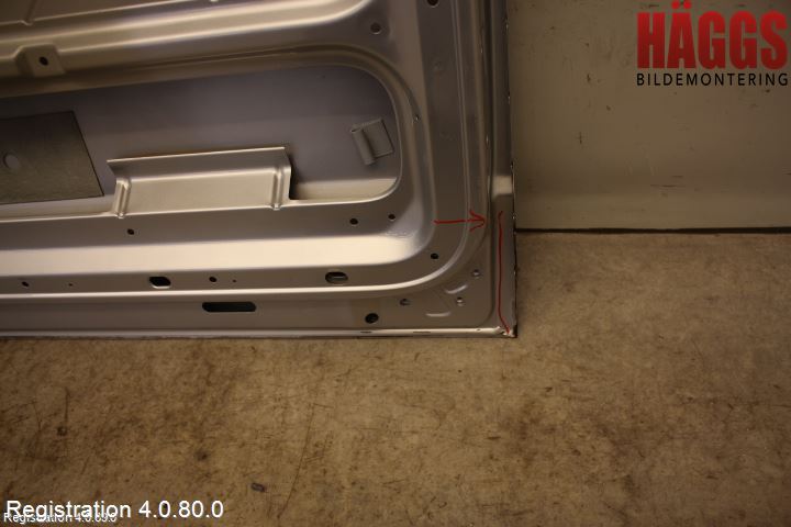 Volkswagen VW TRANSP/CARAVELLE (T5) 04-15 Dörr Sido-Skjutdörr Vä