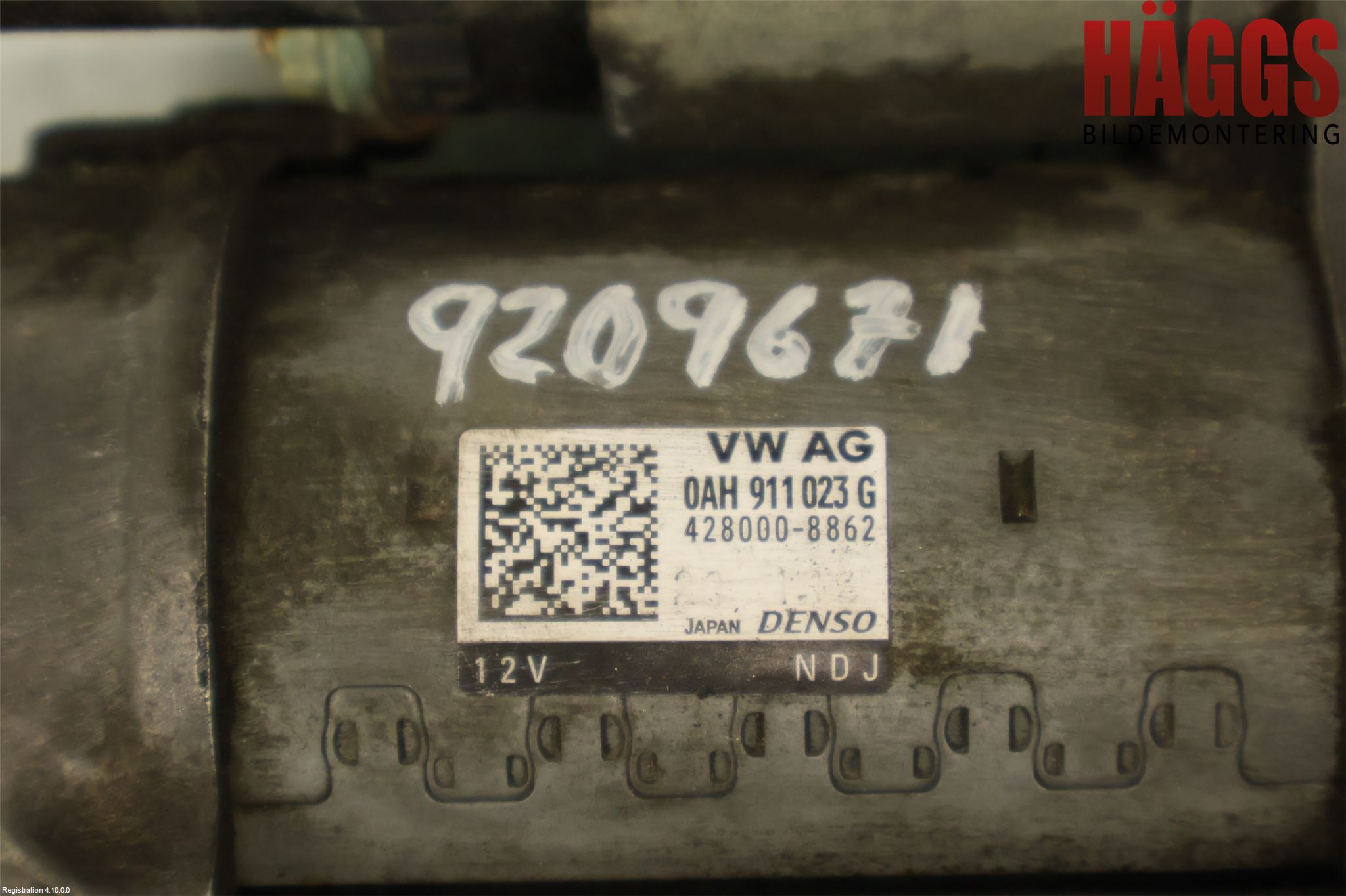 Volkswagen VW GOLF / E-GOLF VII 13-20 Startmotor