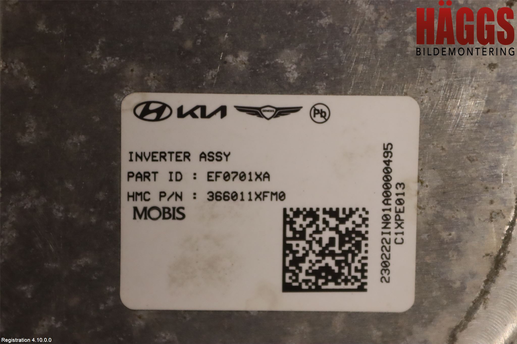 Kia EV6 (CV) 22- Motor Elektrisk Bak