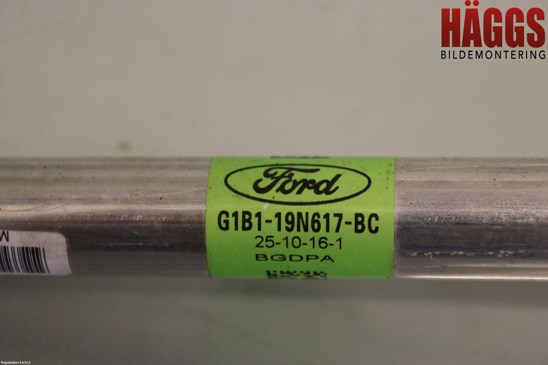 Ford FIESTA 13-17 Ac Slang-Rör
