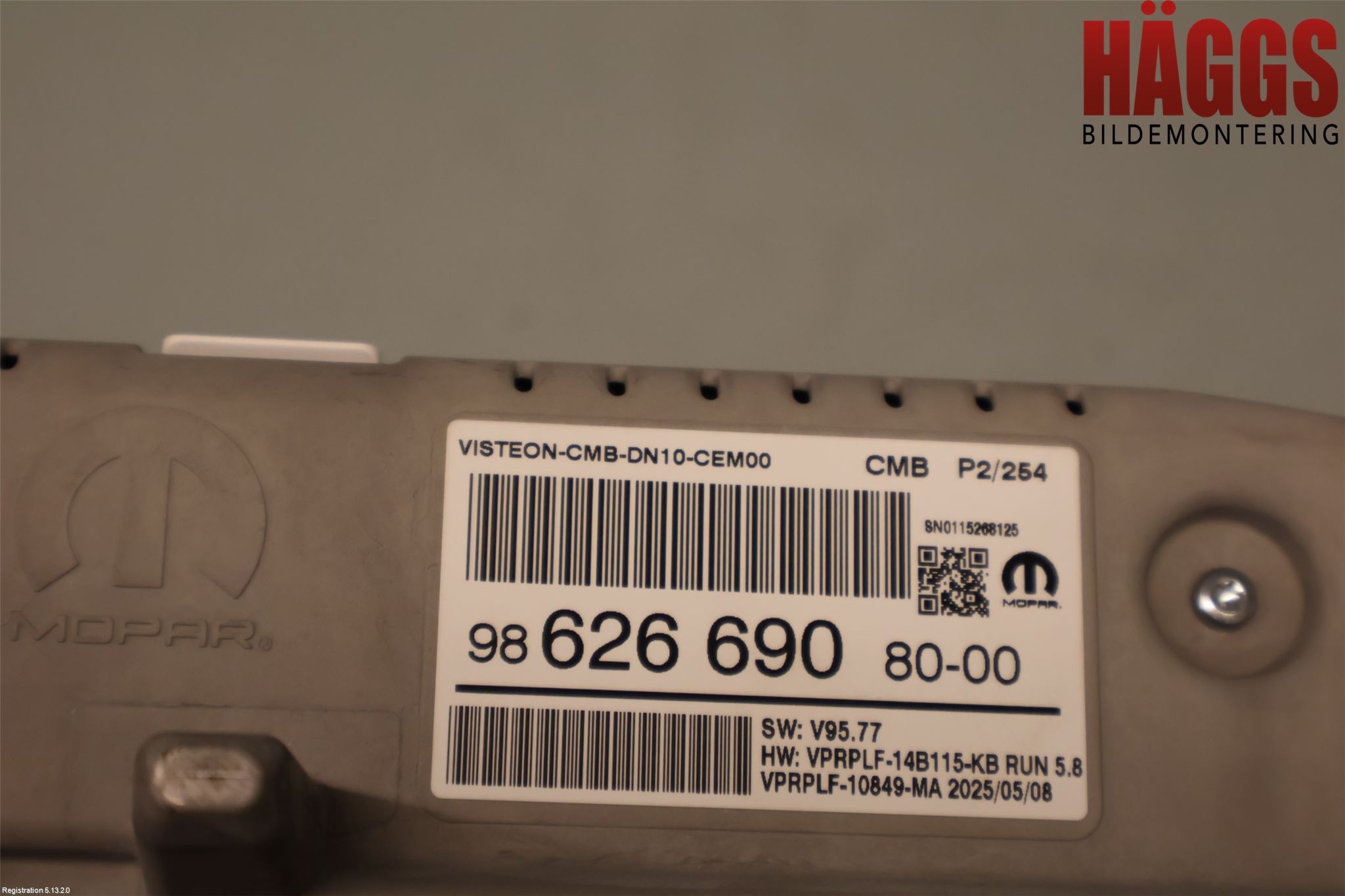 Peugeot 2008/E-2008 20- Instrument Komb