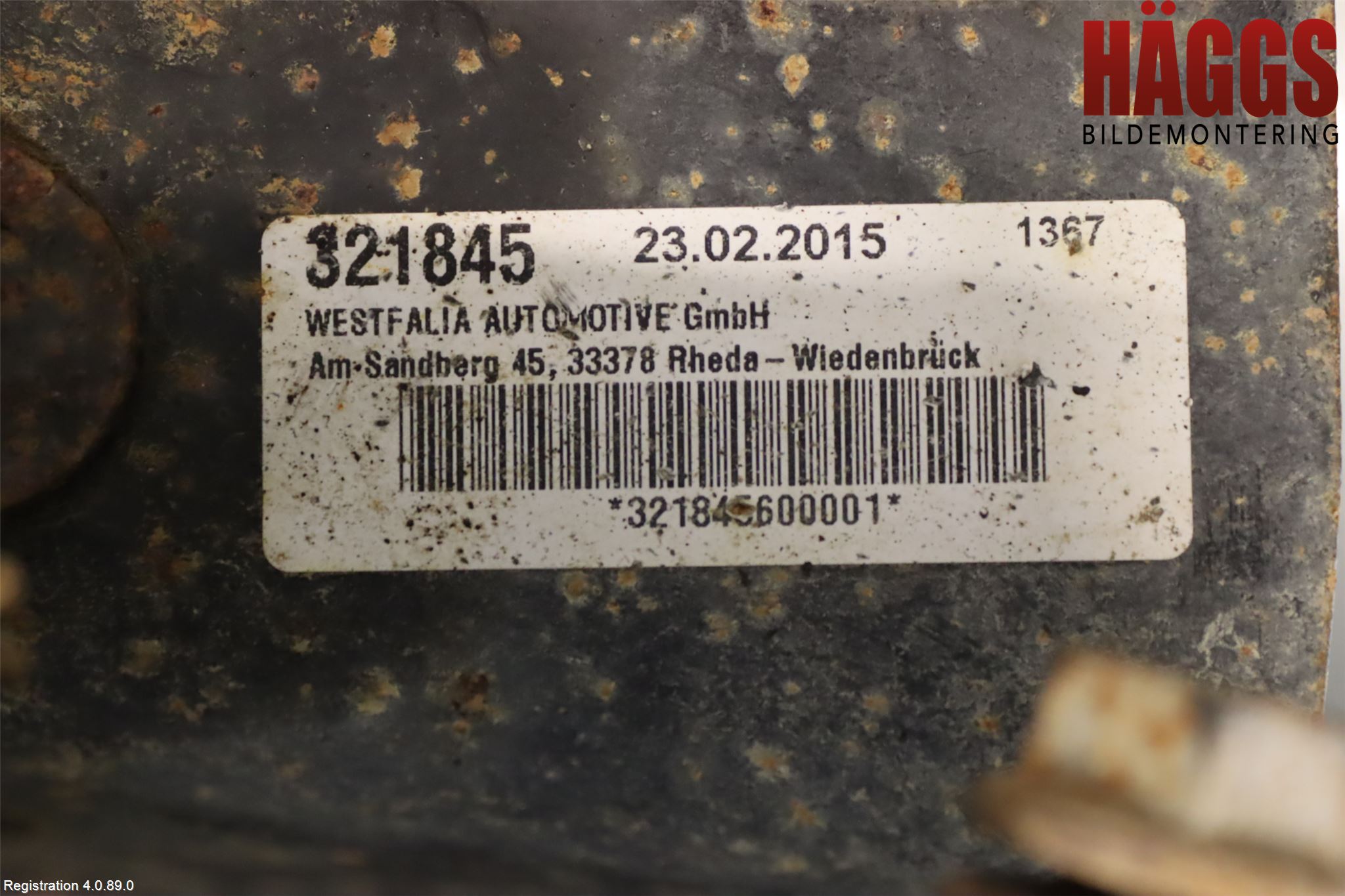 Volkswagen VW AMAROK 2H 10-22 Dragkrok
