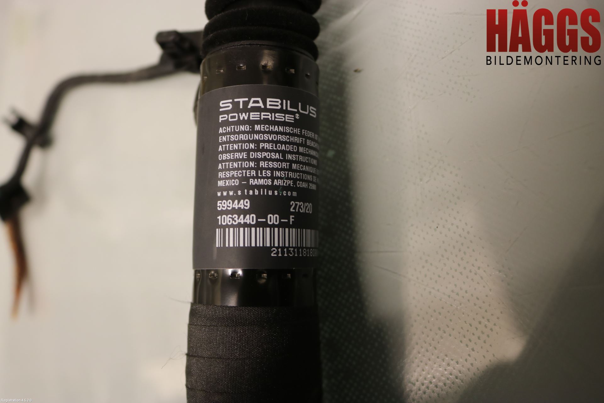 Tesla MODEL X 16- Gasfjäder Övrigt