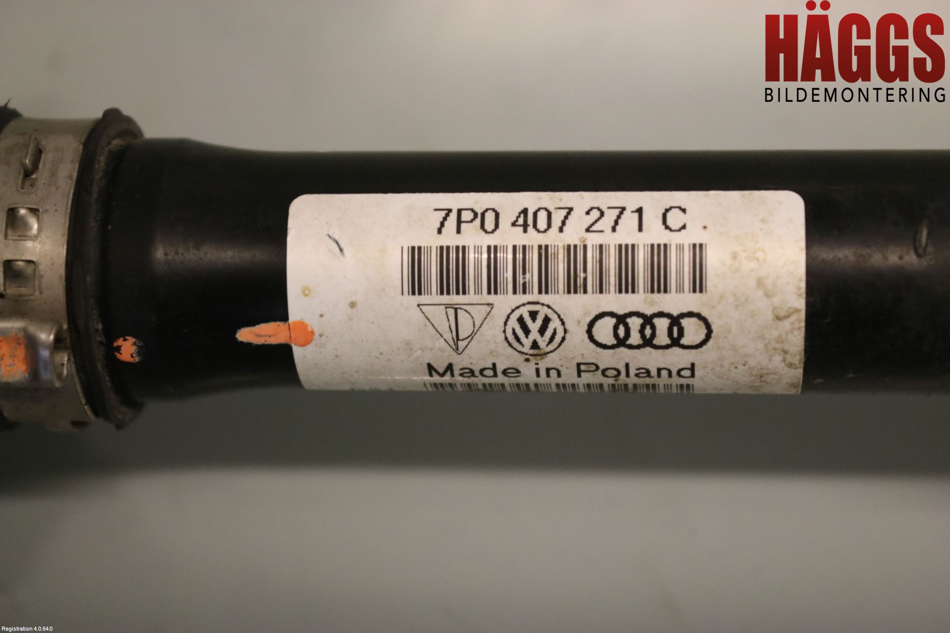 Porsche CAYENNE 03- Drivaxel Fram Vänster