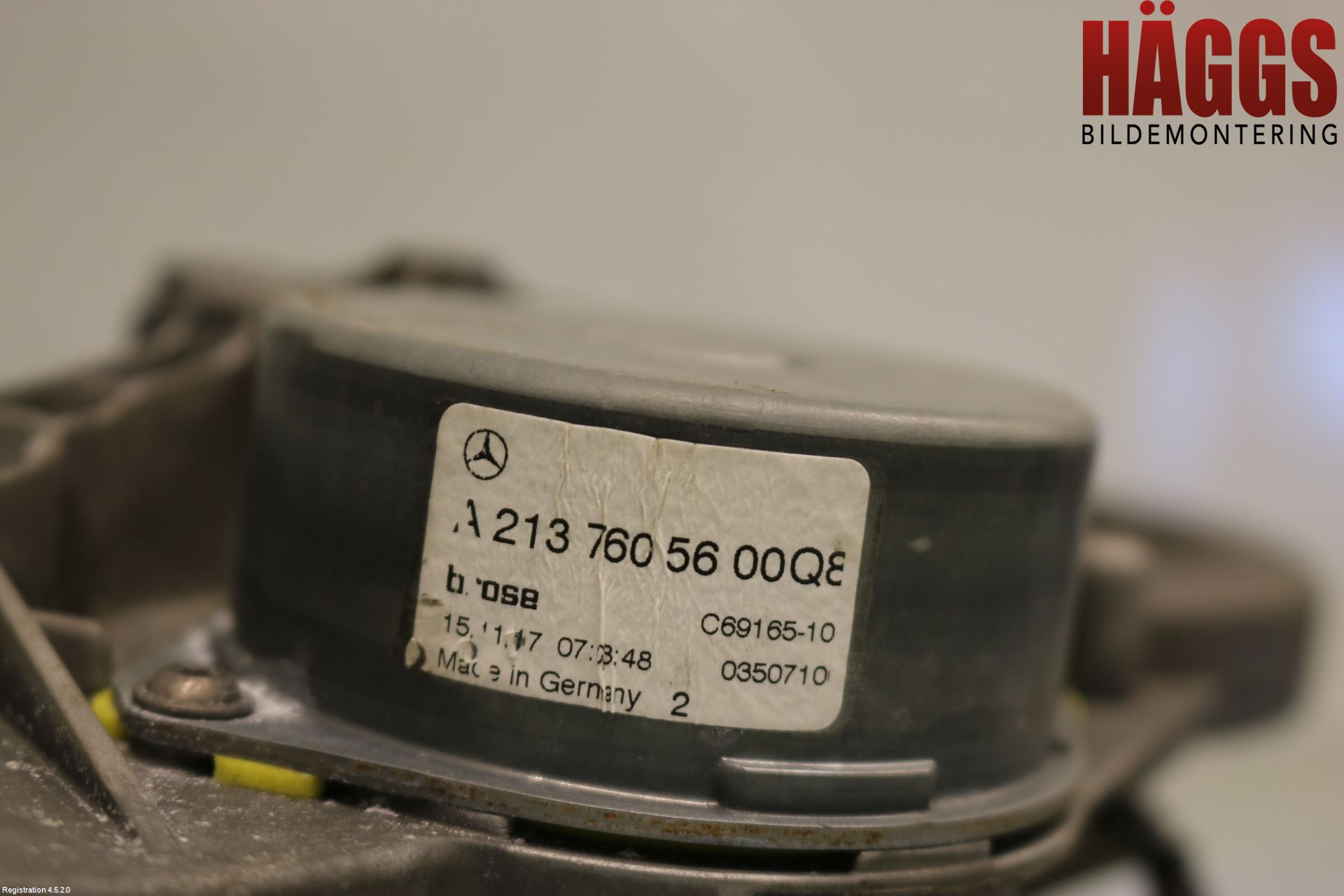 Mercedes-Benz MB E-KLASS (W213) 16-23 Bakluckeöppnare Automatisk
