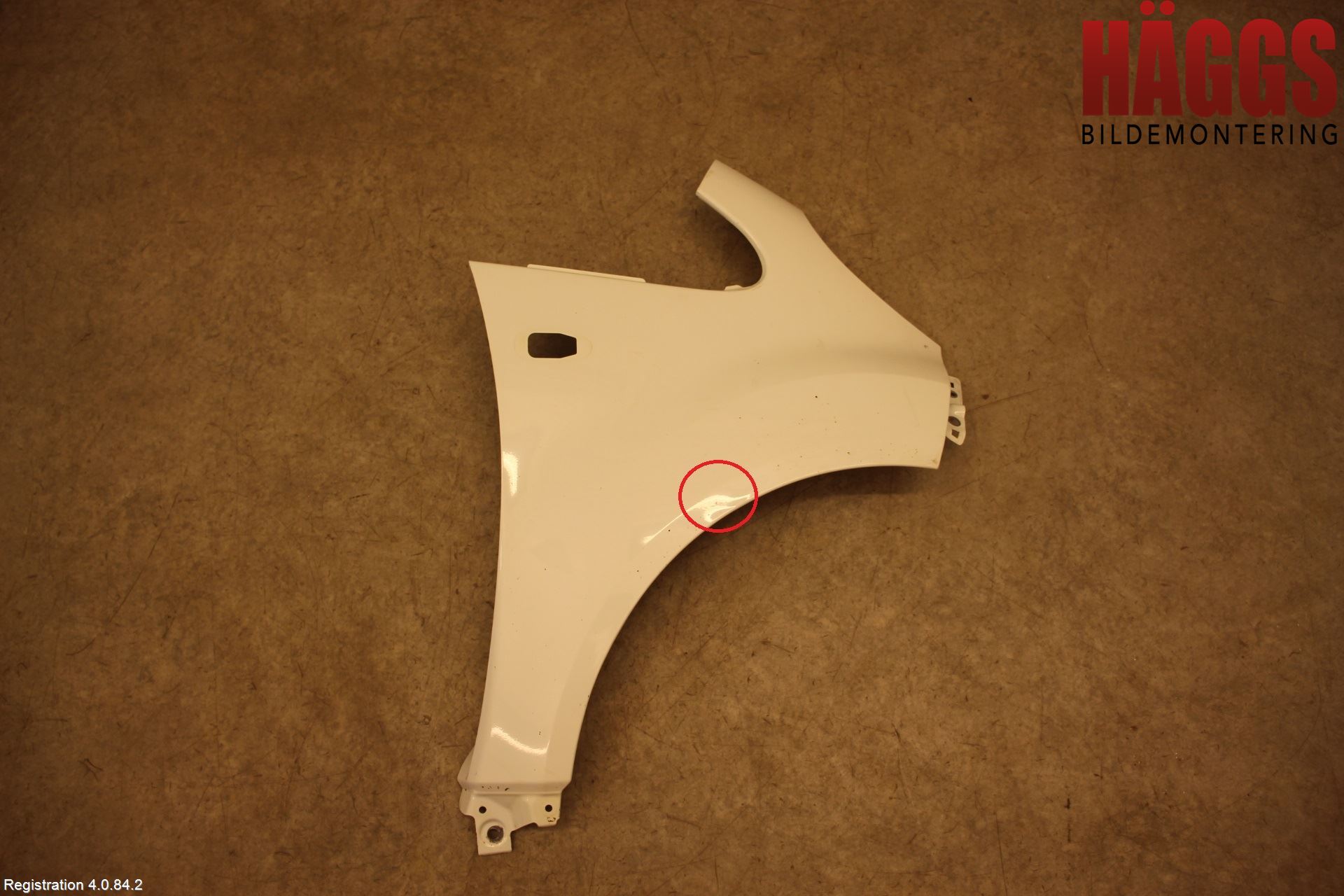 Peugeot iOn Skärm Fram Höger