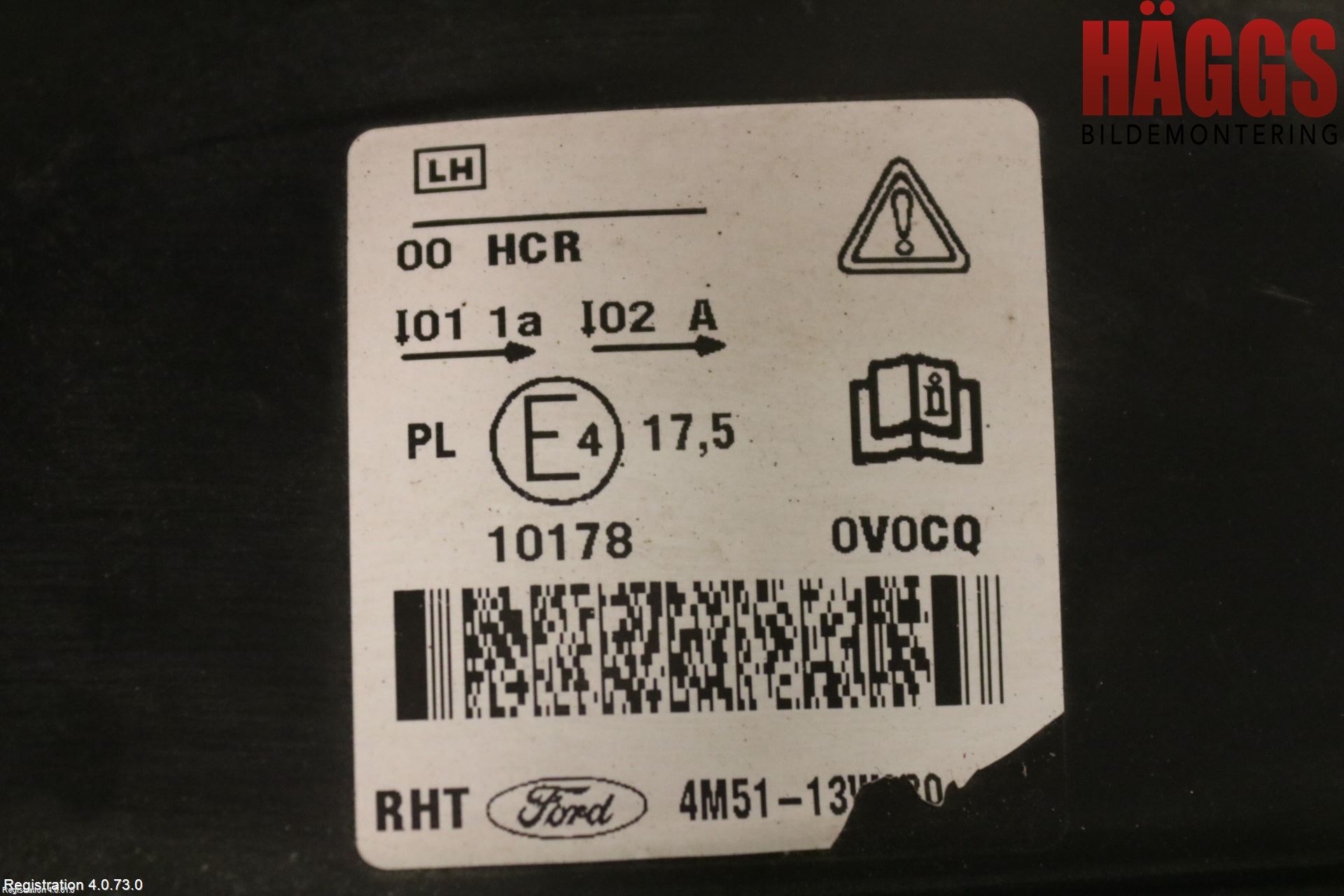 Ford FOCUS     04-07 Strålkastare Vänster