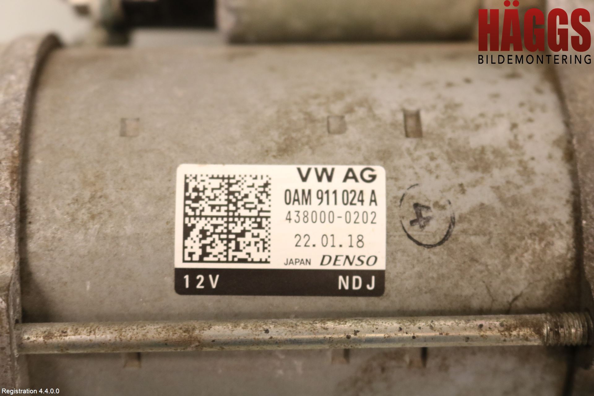 Volkswagen VW POLO VI 18->> Startmotor