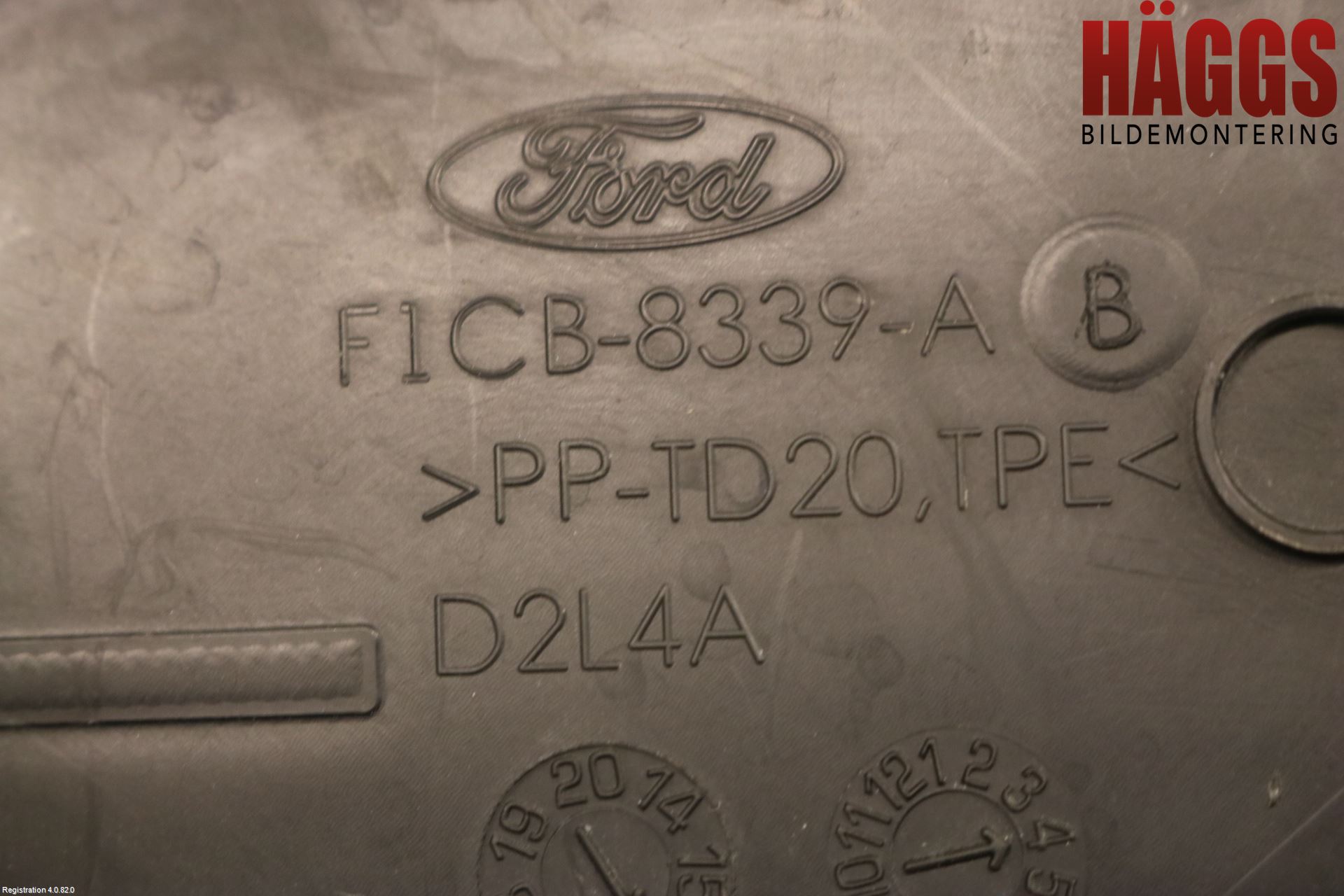 Ford C-MAX ll 15-19 Deflektor Plåt-Plast Kylning