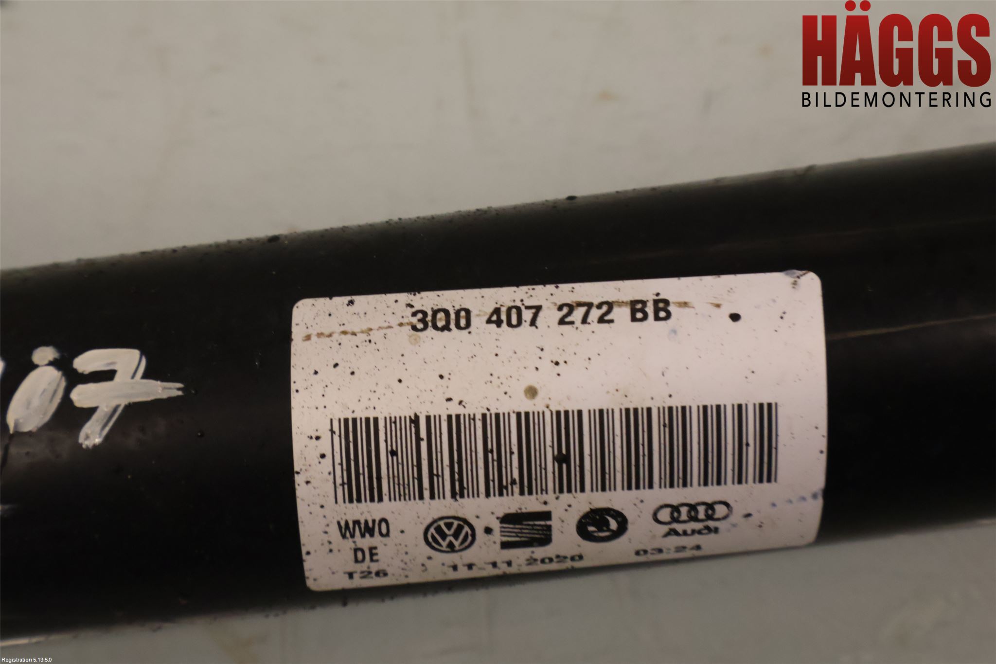 Volkswagen VW PASSAT 20-24 Drivaxel Fram Höger